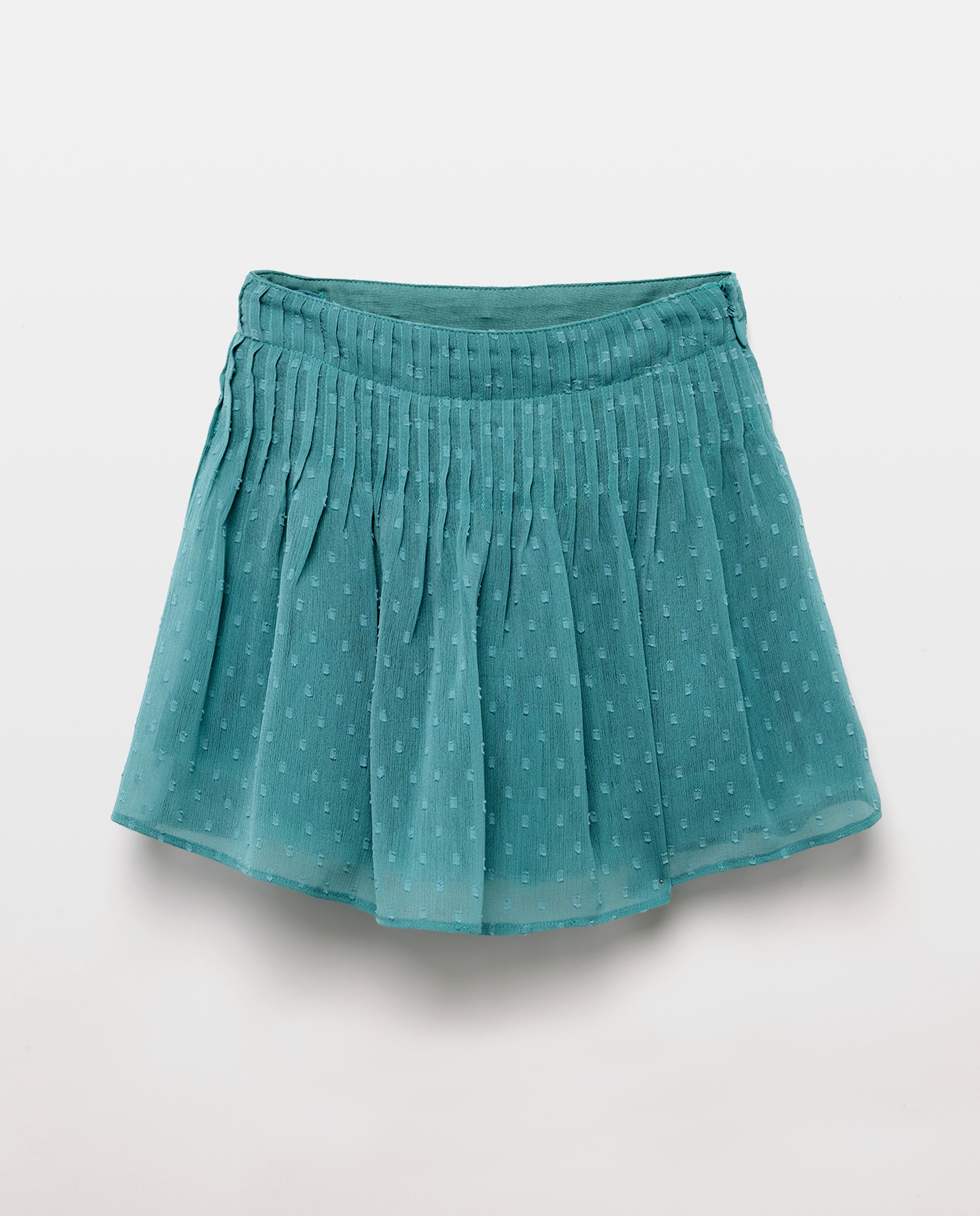 Saia Plissada com Plumetti e Capa Sabão-5