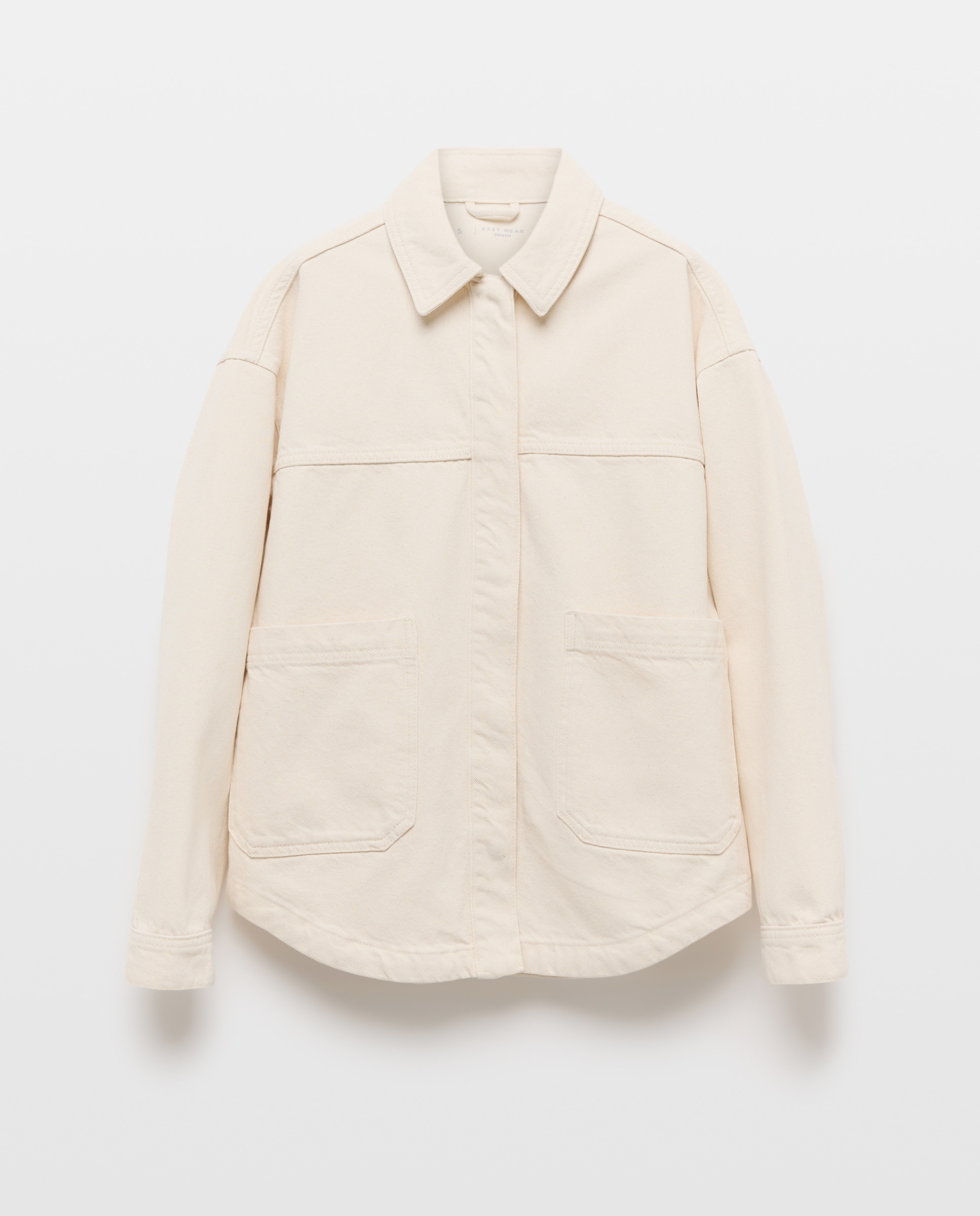 Sobrecamisa de Ganga 120 Cru-5