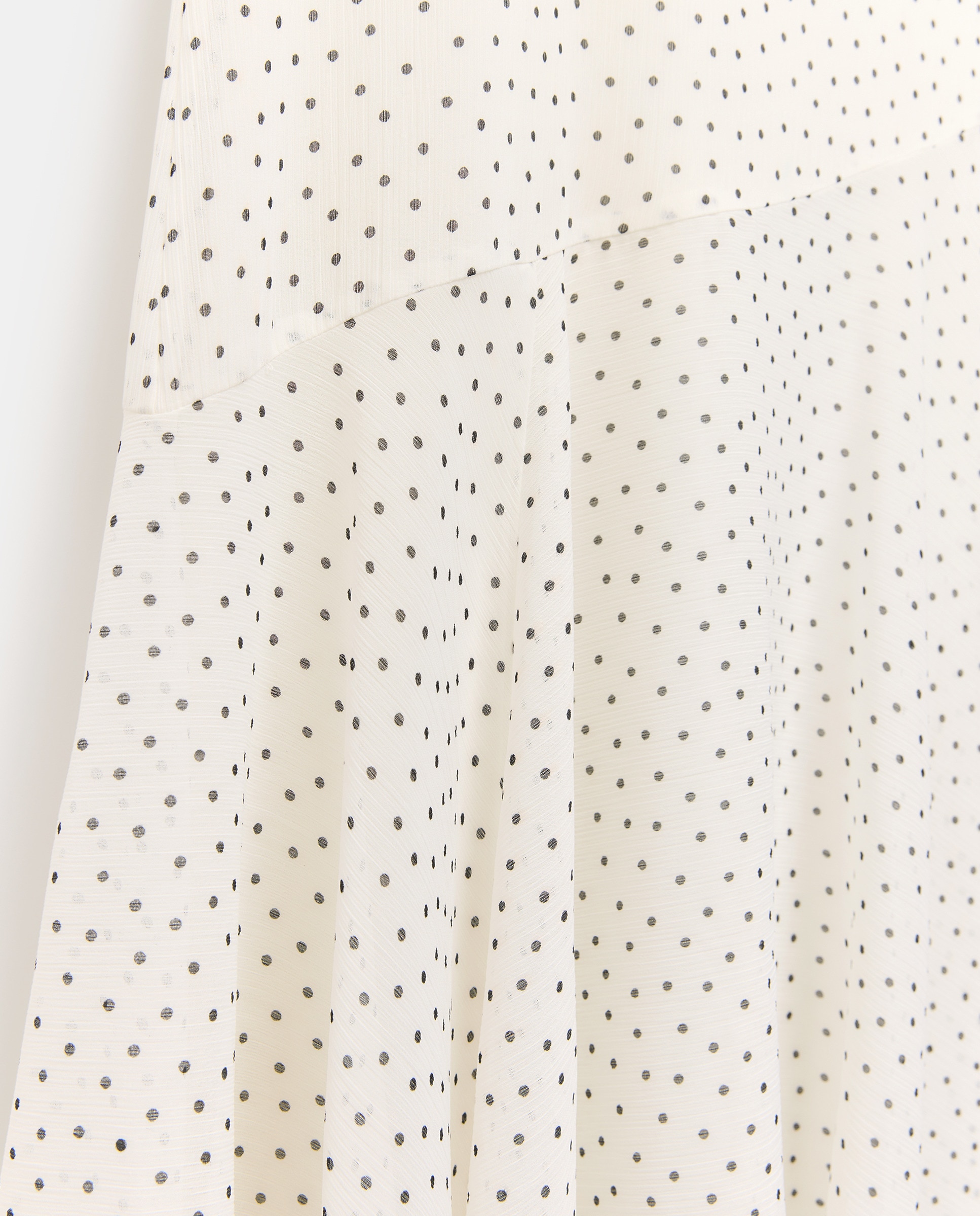 Vestido midi com gola halter Branco-5