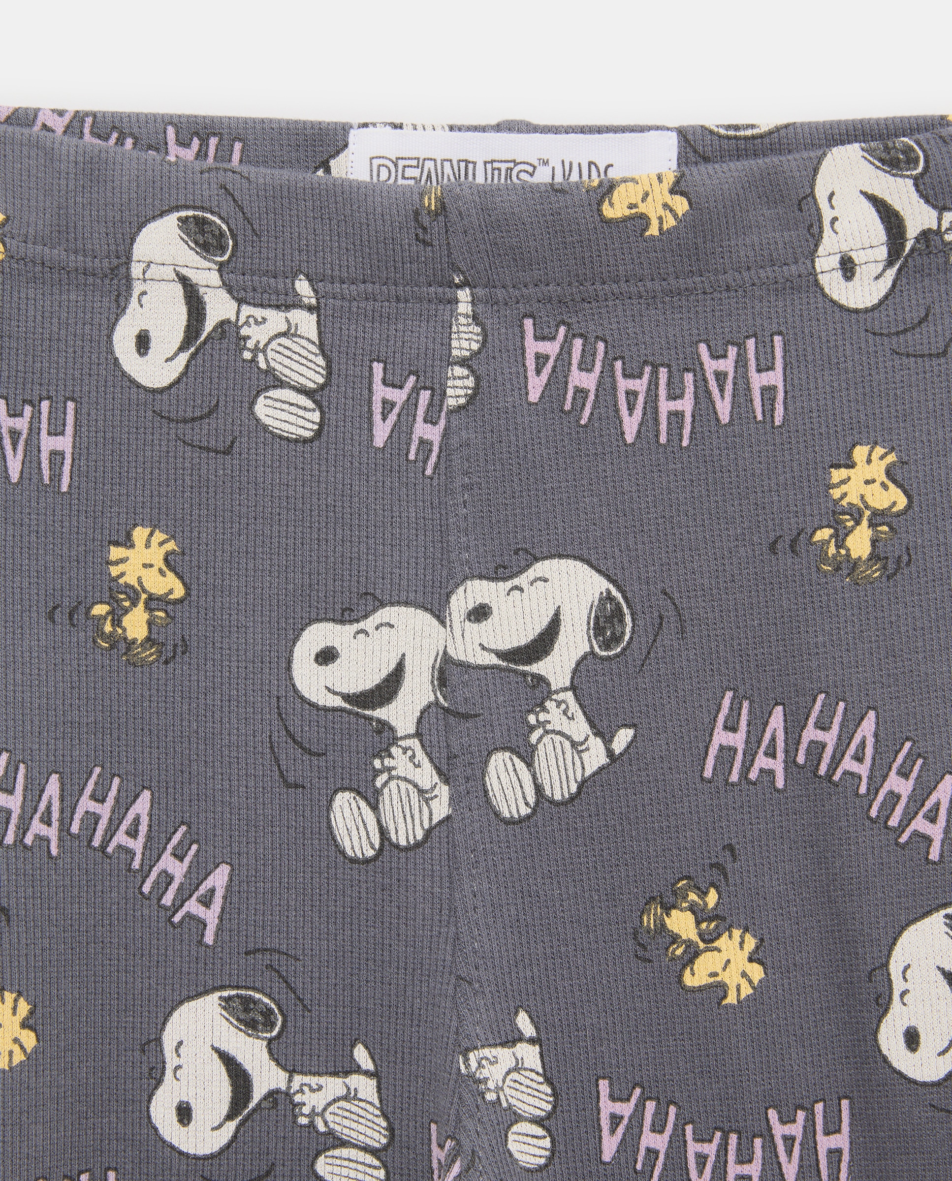 Conjunto com Estampado Snoopy: Sweatshirt com Estampado Posicional e Leggings Estampadas Kids El Corte Inglés Multicolor-5