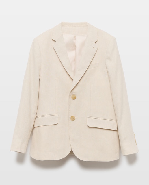 Imagem 0 de Blazer de Linho Combinado