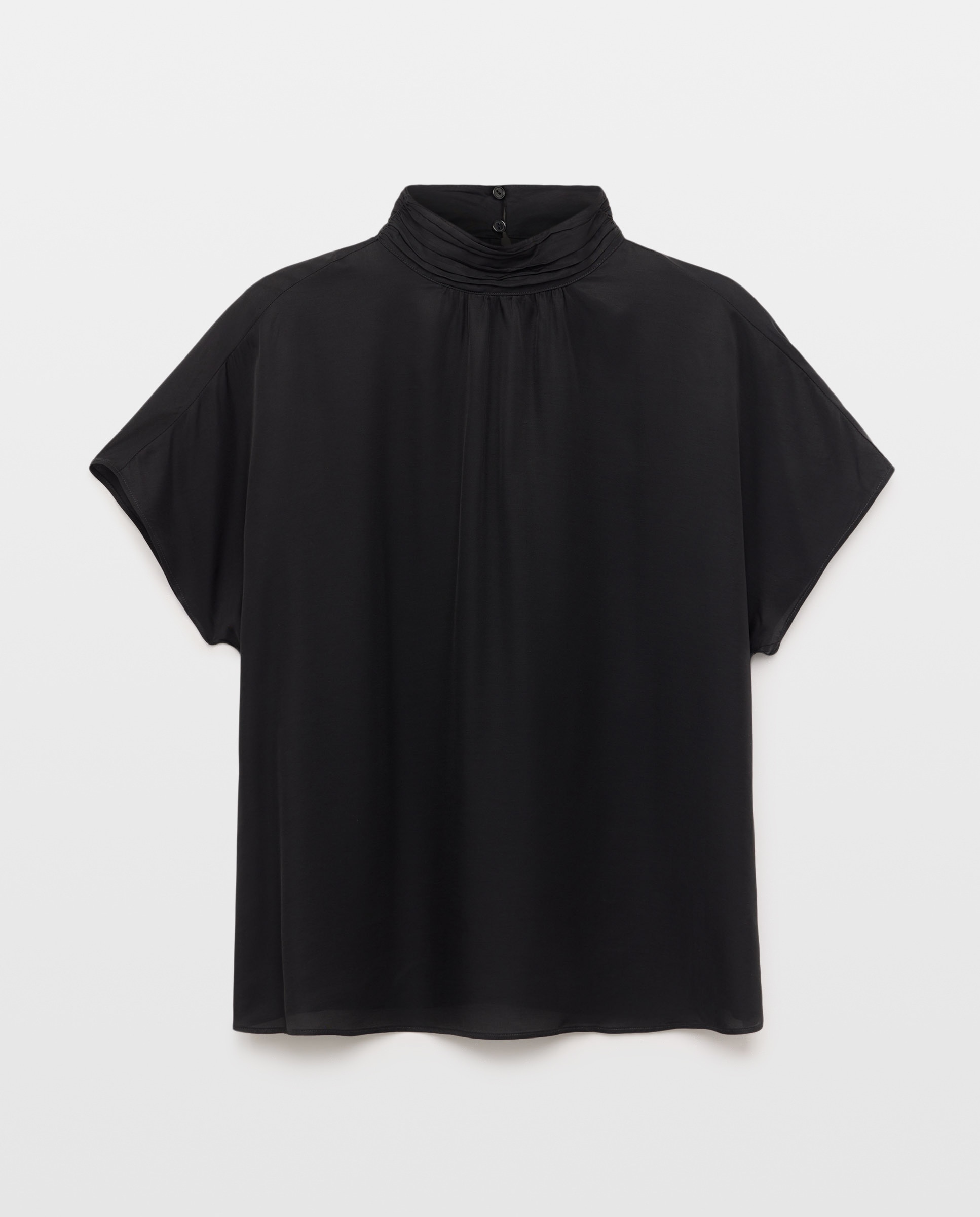 Top Drapeado com Meia Gola 800 Preto-5