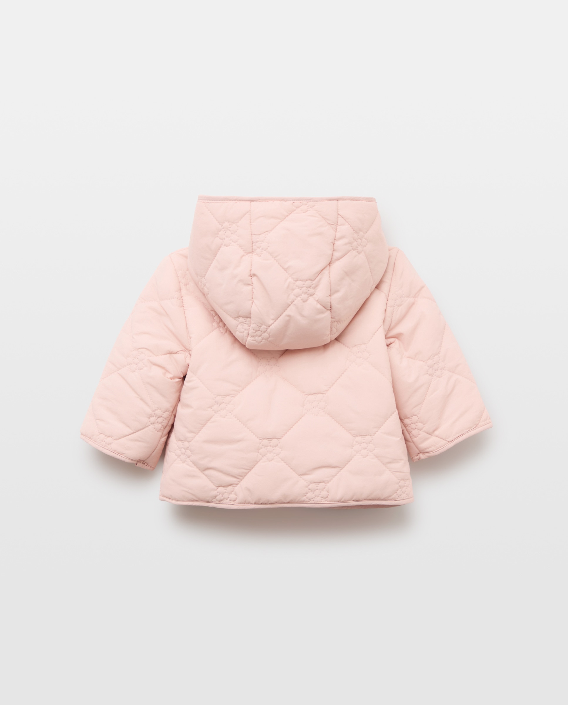 Parka Acolchoada Ligeira de Bebé 200 Rosa-2