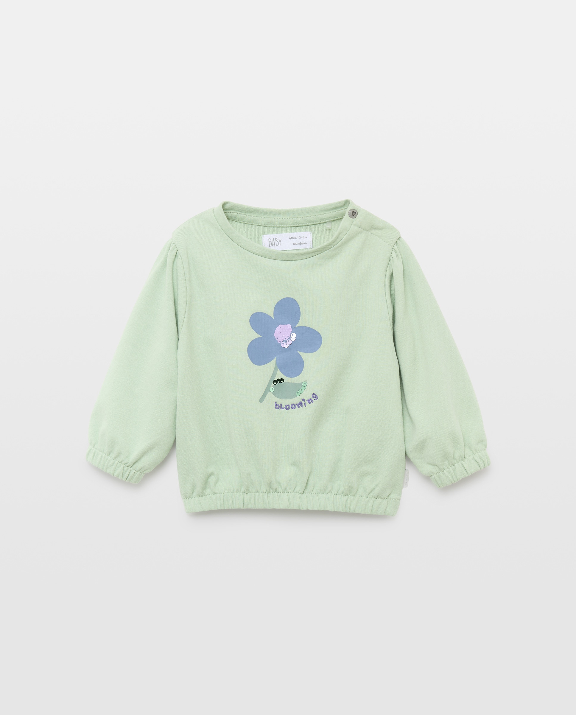 Imagem 0 de Sweatshirt de Felpa de Bebé com Estampado de Fantasia