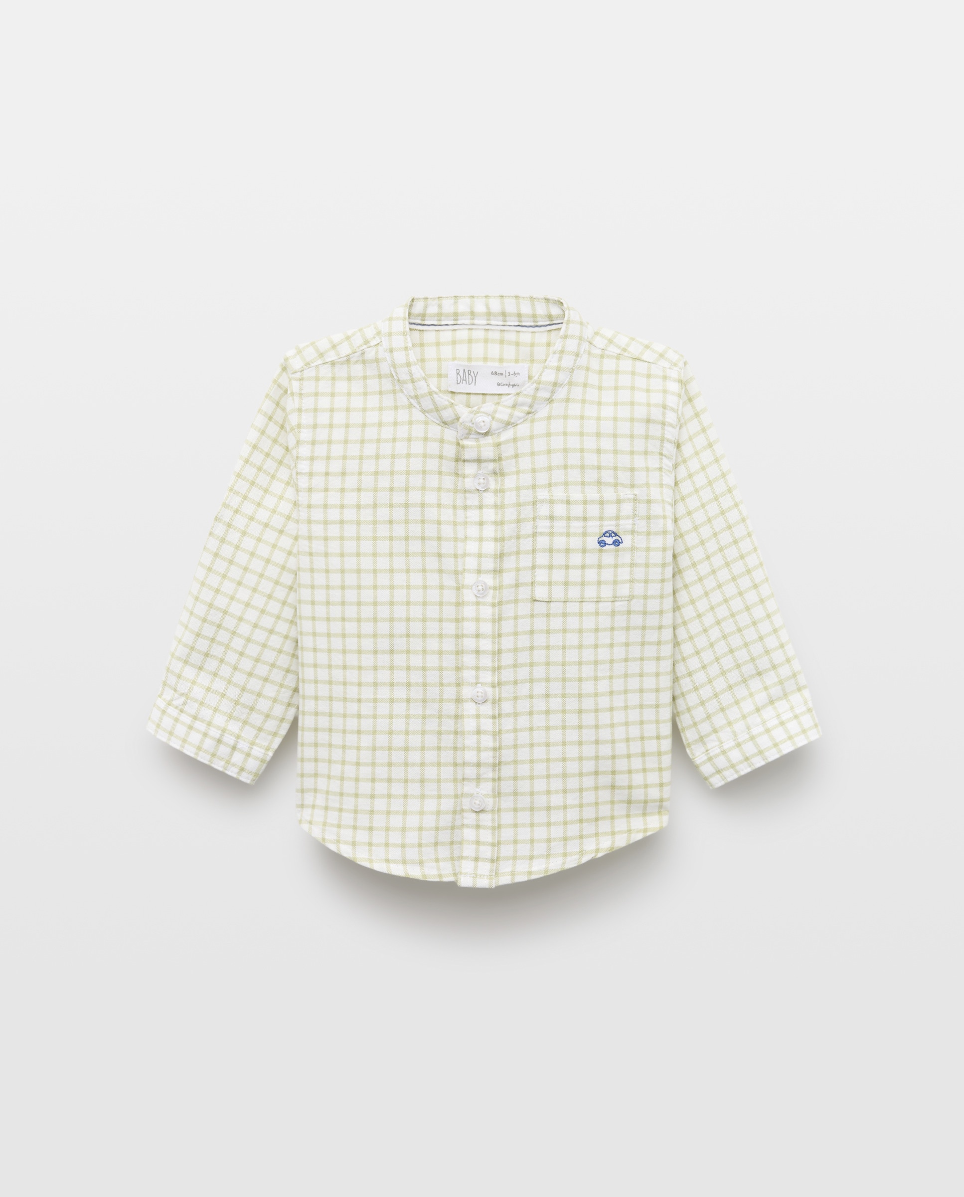 Imagem 0 de Camisa Oxford de Bebé com Manga Comprida e Gola à Padre