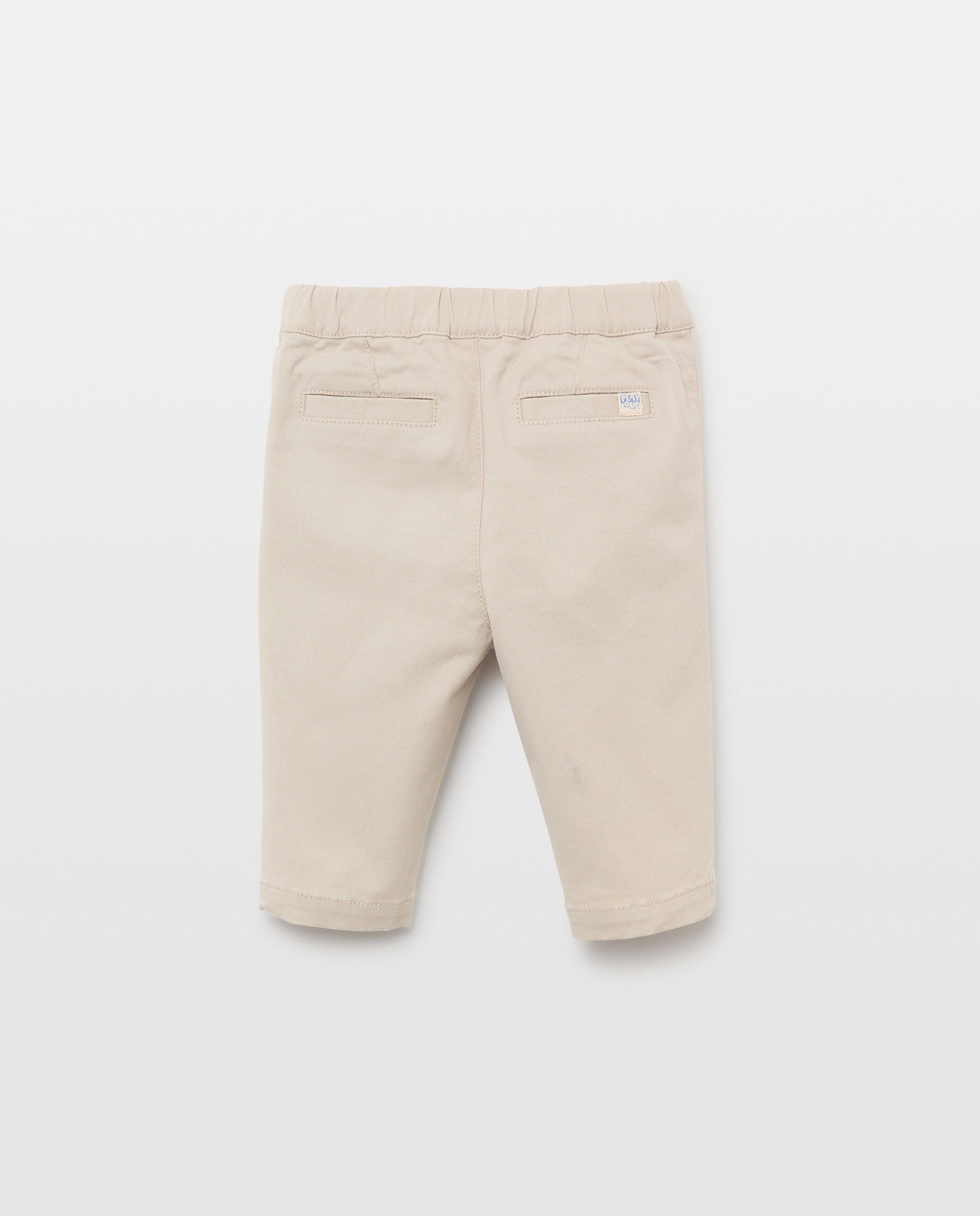 Calças Chino Lisas de Bebé Baby El Corte Inglés 850 Pedra-2