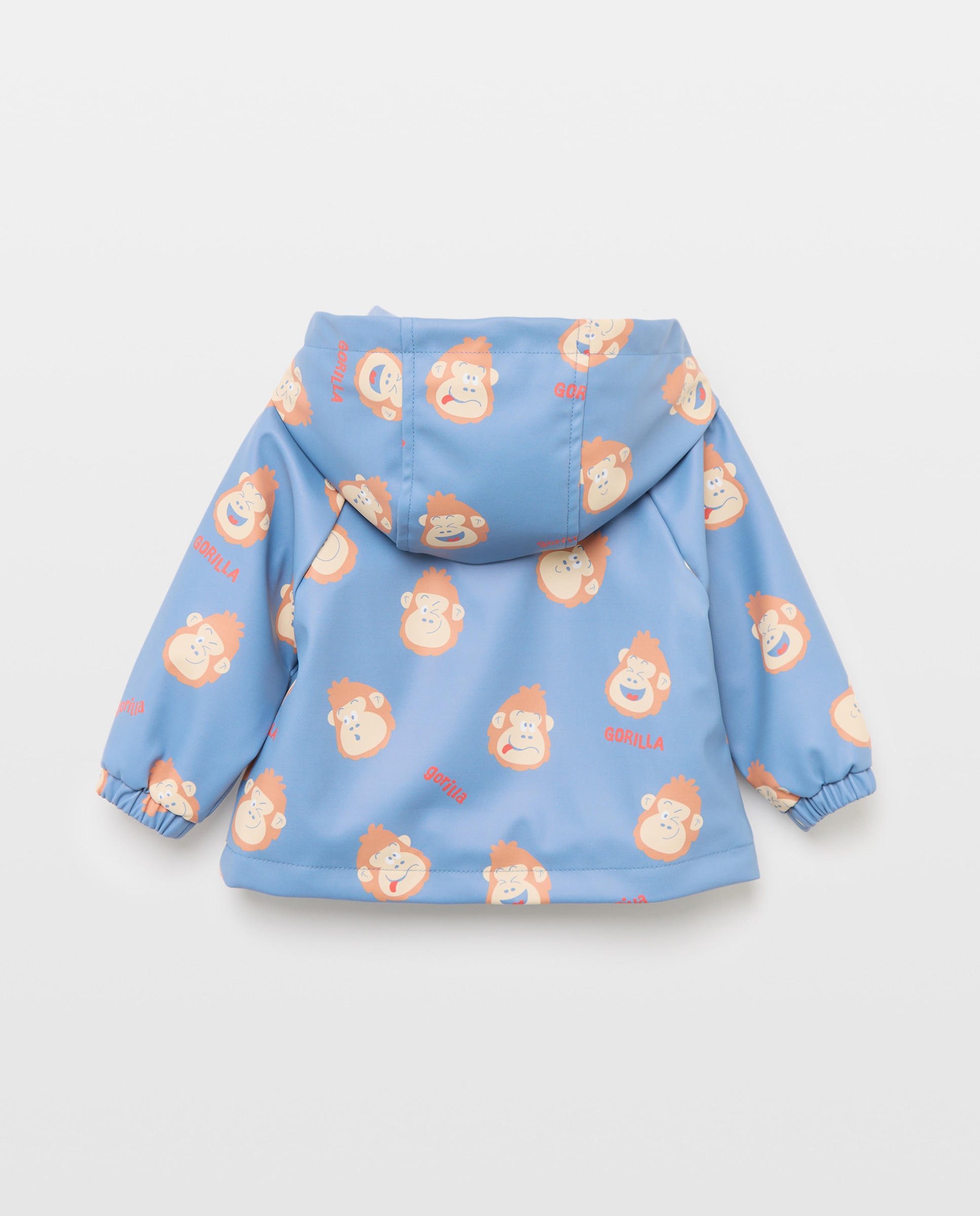 Parka Engomada Lisa de Bebé Baby El Corte Inglés 400 Azul-2