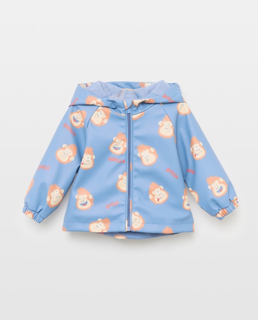 Imagem 0 de Parka Engomada Lisa de Bebé