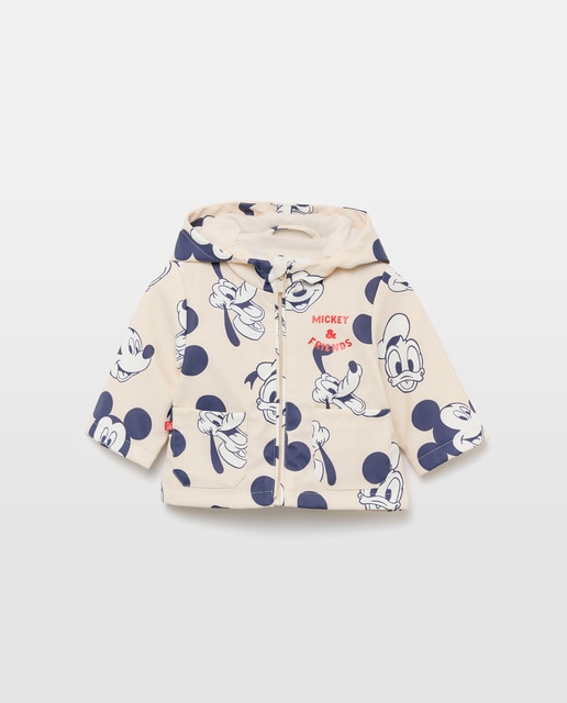 Imagem 0 de Parka Engomada de Bebé com Estampado Mickey