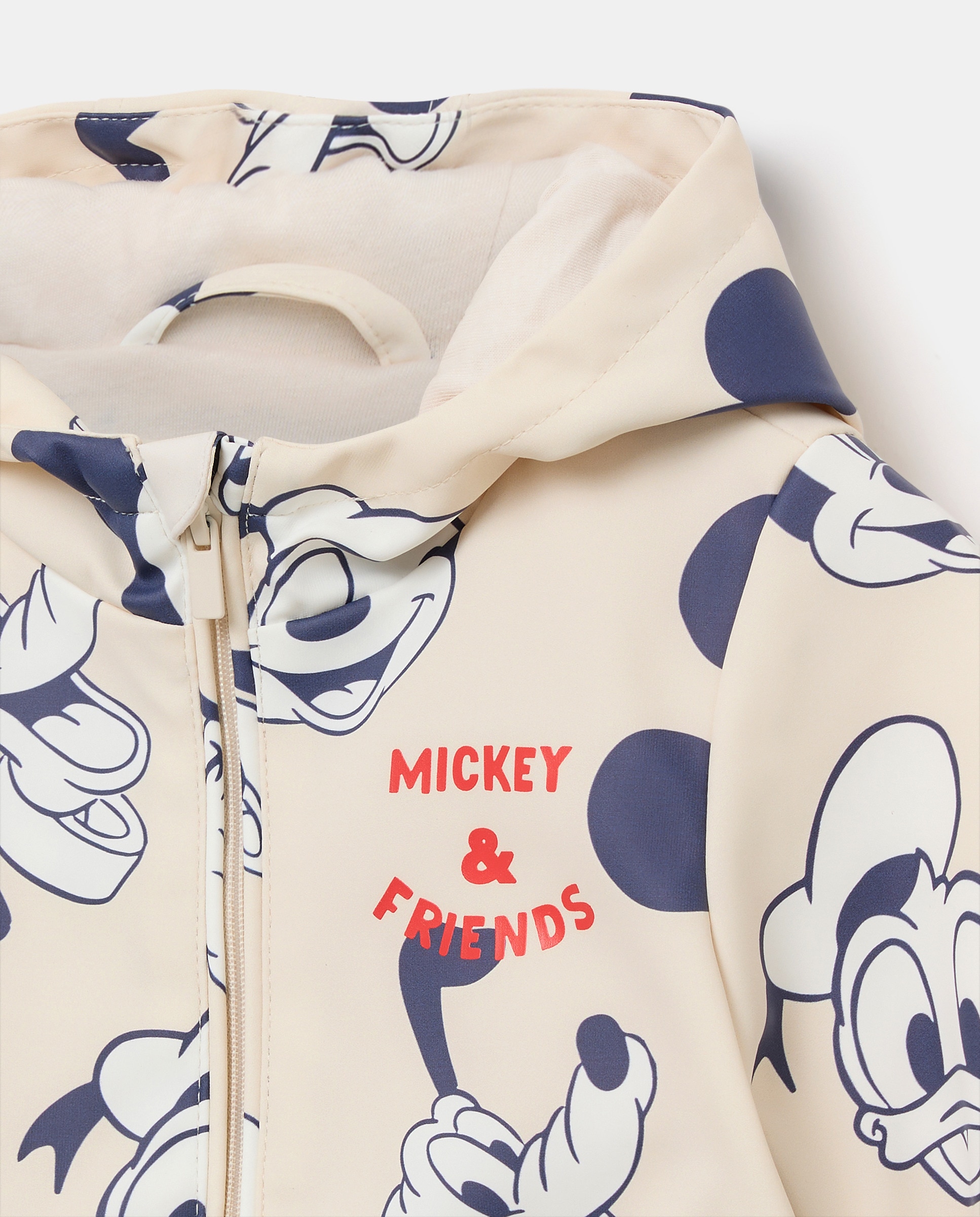Parka Engomada de Bebé com Estampado Mickey Baby El Corte Inglés 850 Pedra-3