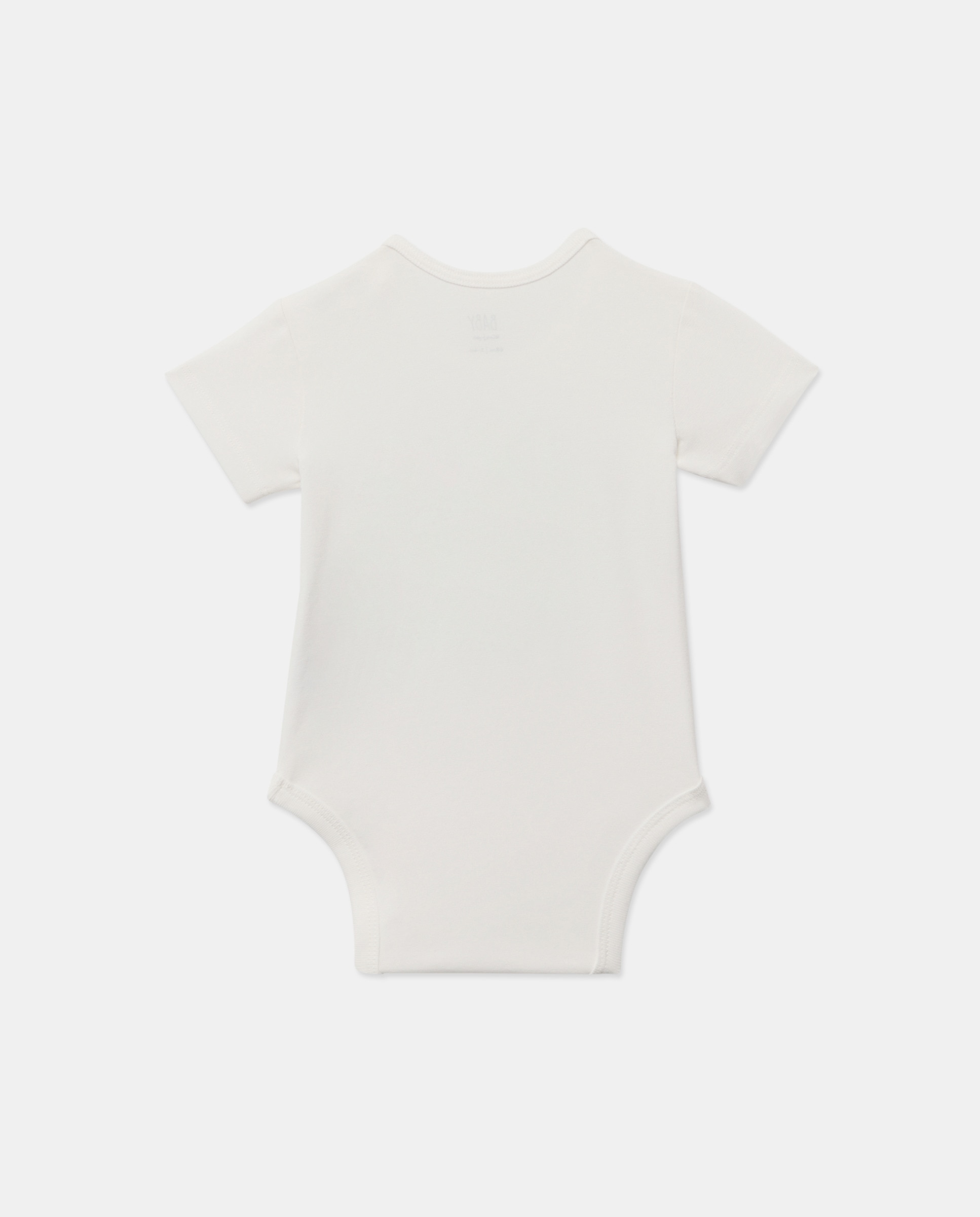 Body de Bebé com Mensagem "Papi y Mami los Mejores.." Baby El Corte Inglés Branco-marfim-2