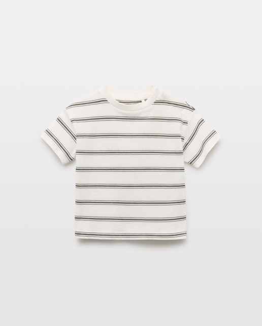 Imagen 0 de Camiseta de bebé rayas manga corta