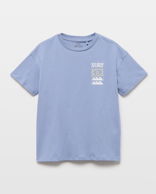 Imagen 0 de Camiseta de niño estampada manga corta