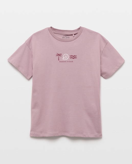 Imagen 0 de Camiseta de niño estampada manga corta