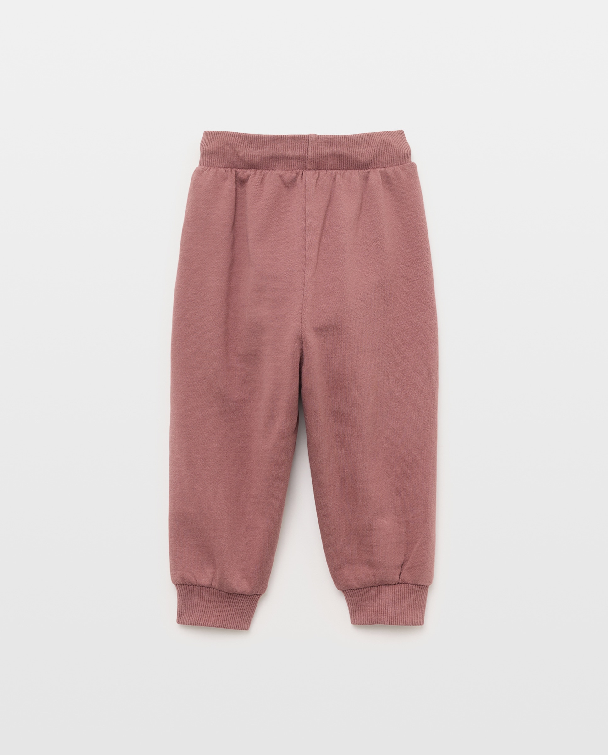 Pantalón de bebé felpa 291 Berenjena-2