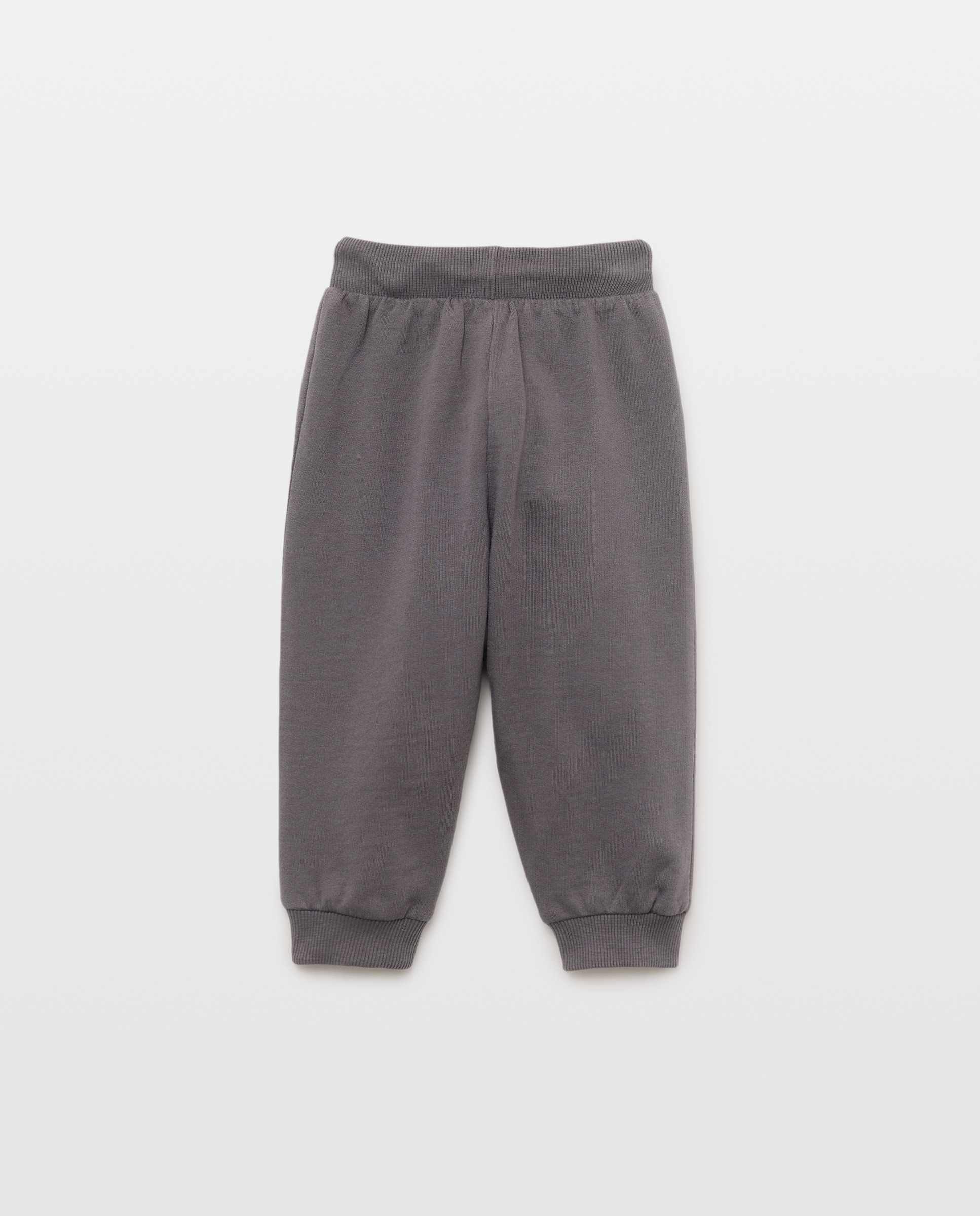 Pantalón de bebé felpa 830 Antracita-2