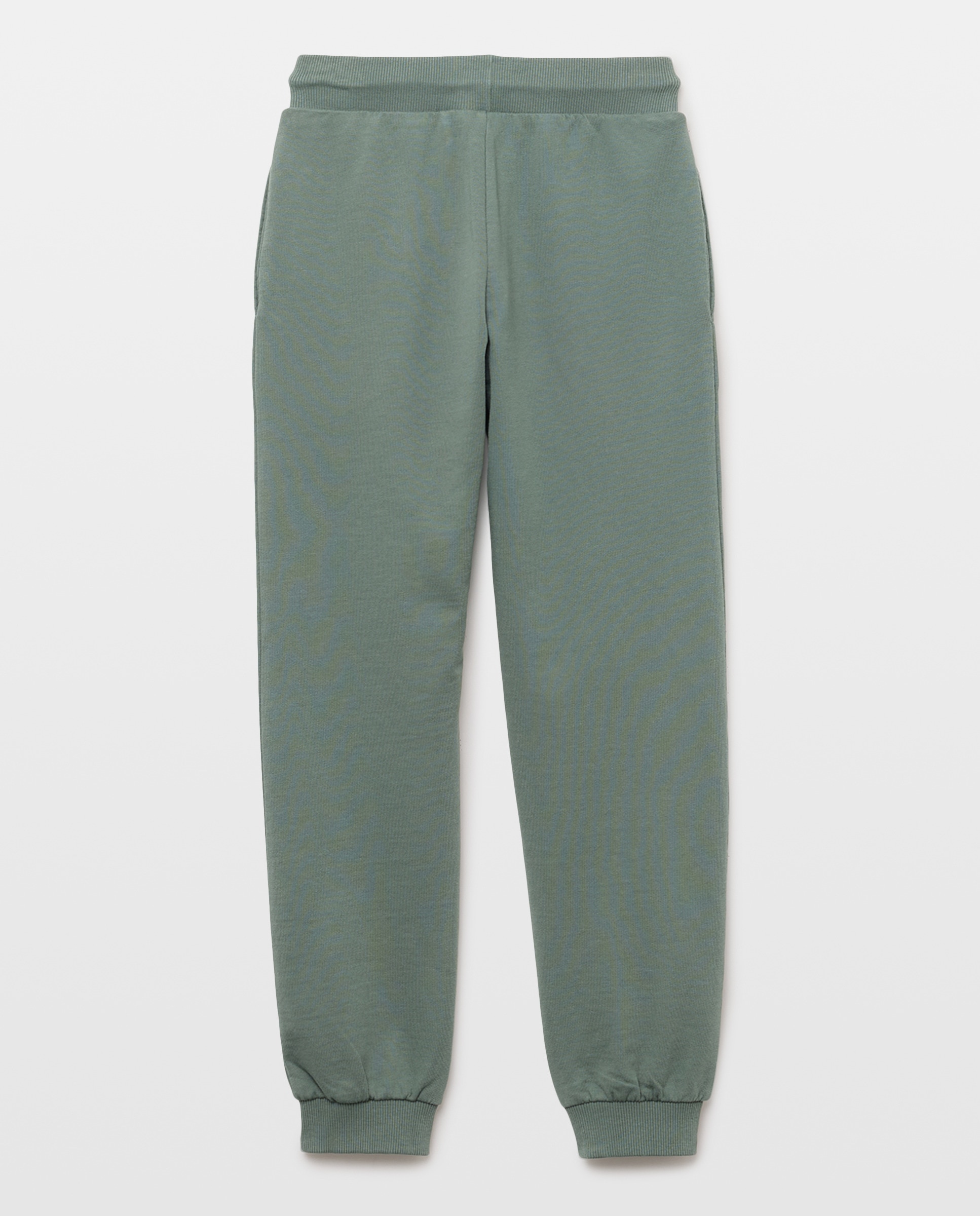 Pantalón de niño felpa 530 Verde oscuro-2