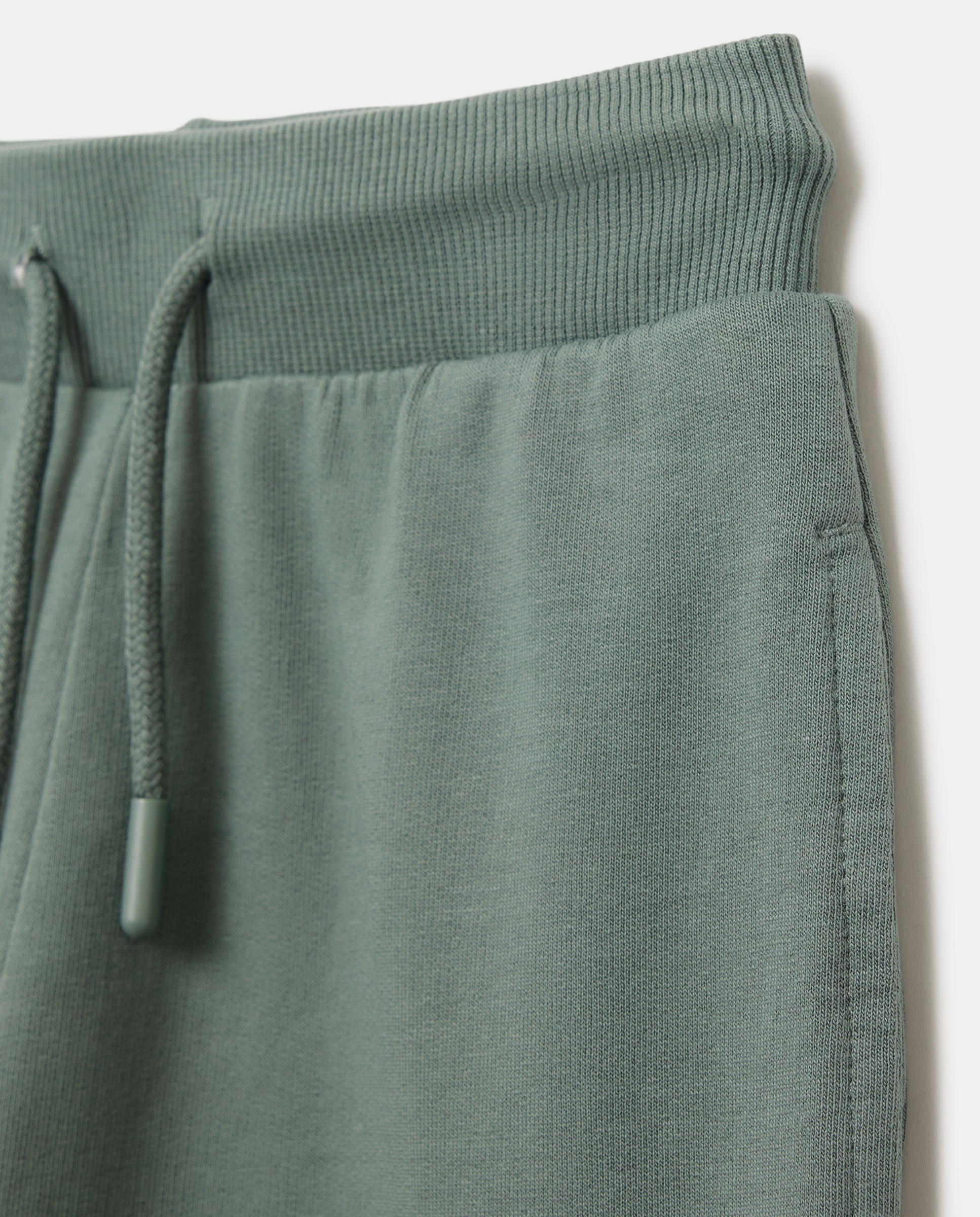 Pantalón de niño felpa 530 Verde oscuro-3