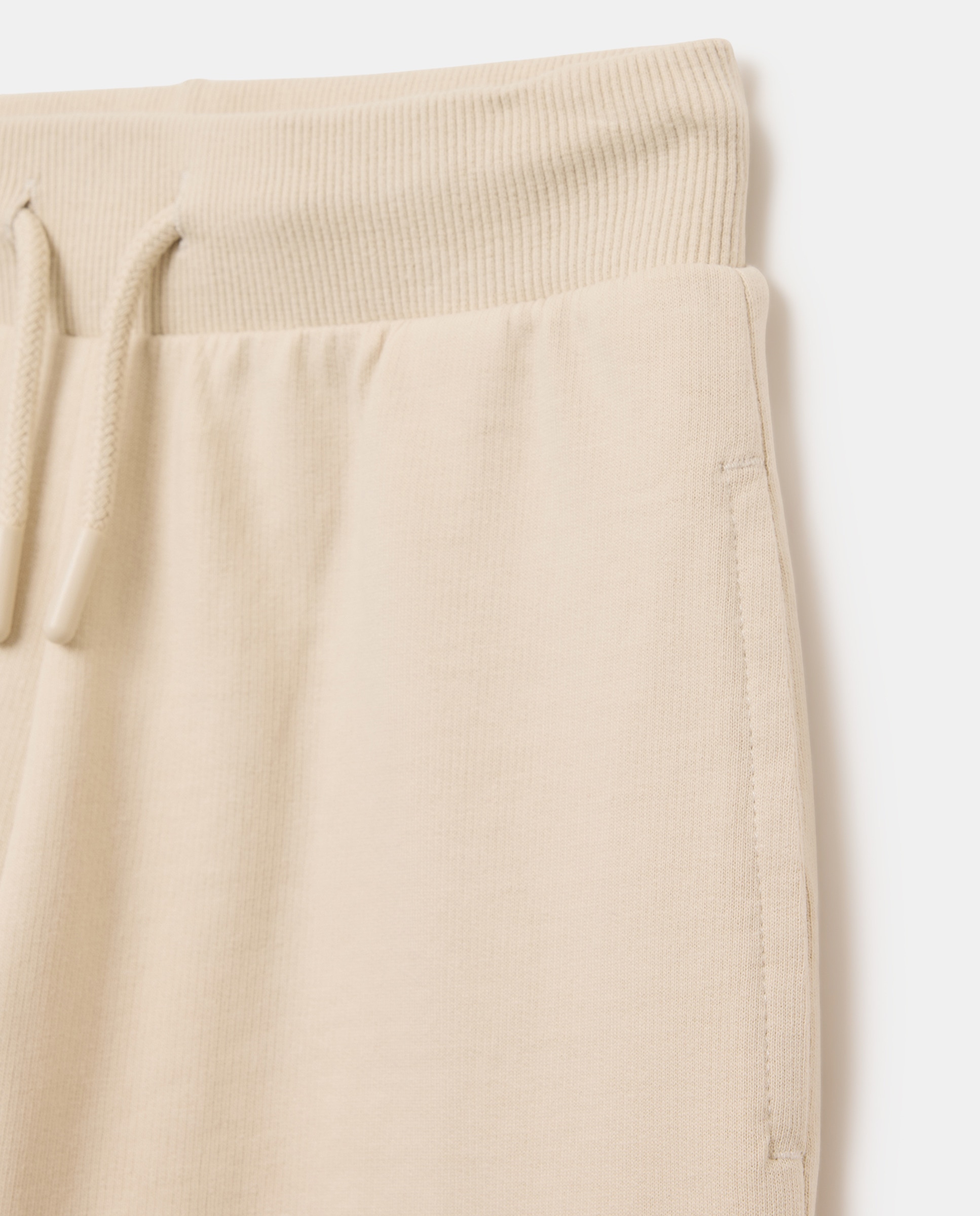 Pantalón de niño felpa Beige-3