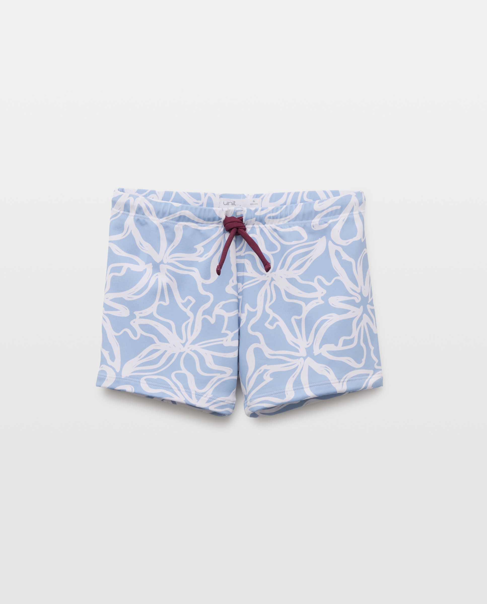 Imagen 0 de Bañador bóxer infantil flor abstracta