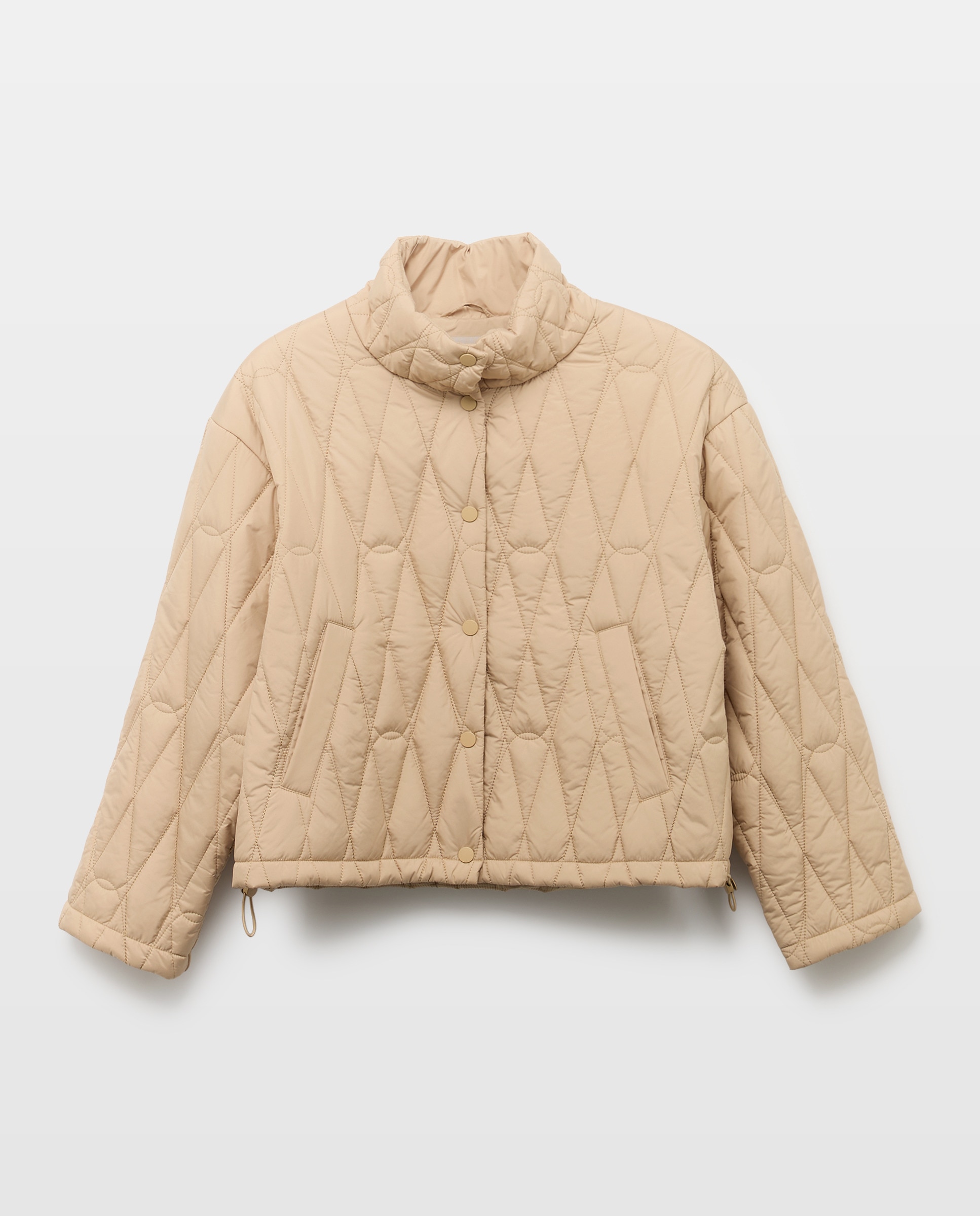 Casacão Acolchoado Ligeiro Curto 120 Cru-6