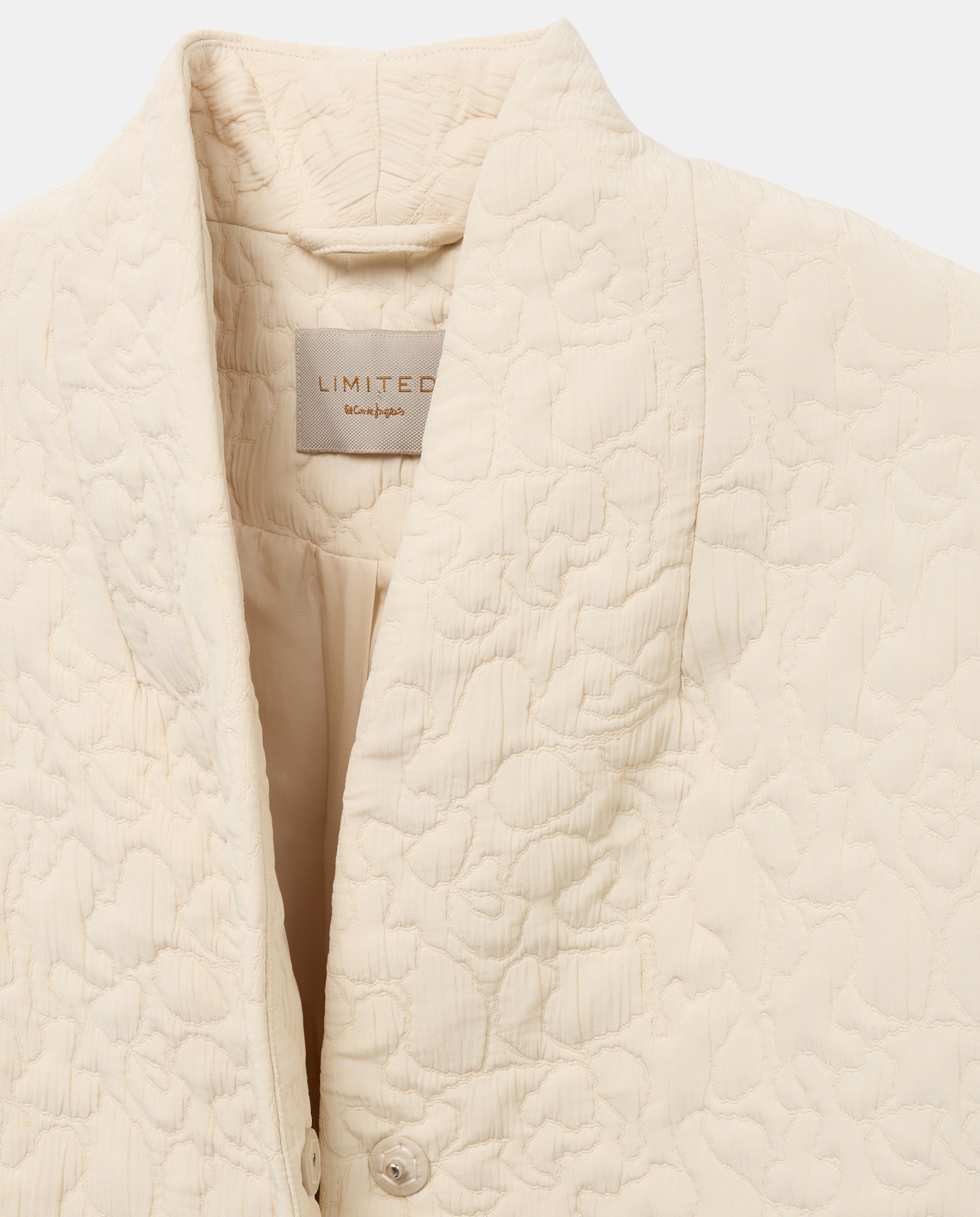 Casacão Acolchoado Ligeiro e Comprido 120 Cru-6