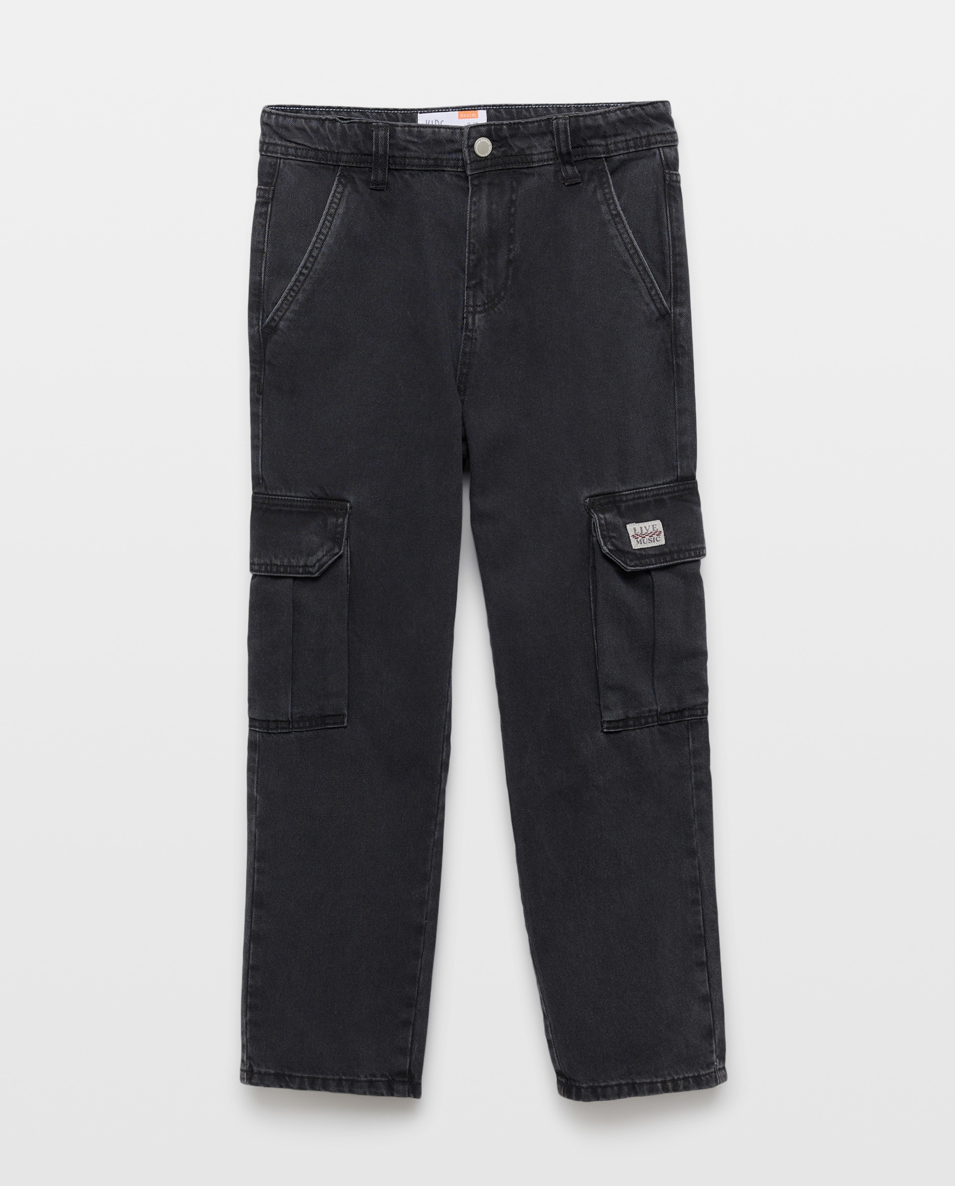 Jeans Cargo com Fantasia Kids El Corte Inglés Cinzento-5