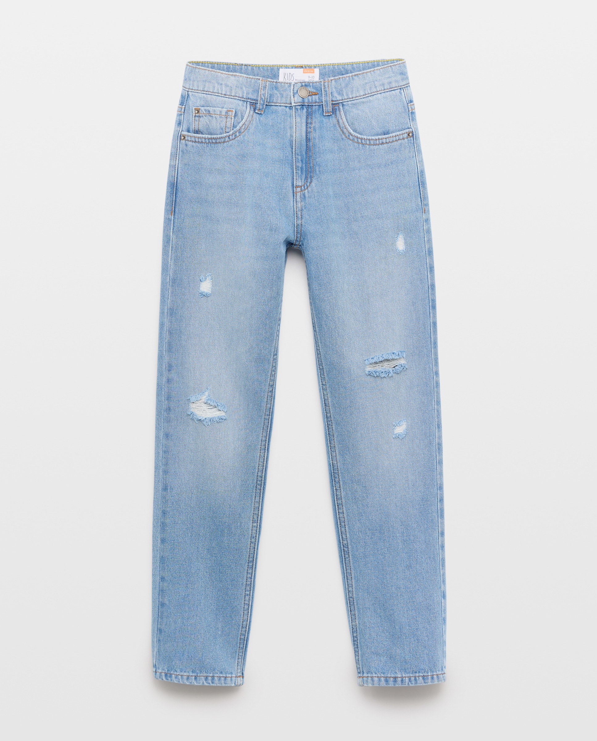 Jeans Lisas com Rasgões Kids El Corte Inglés Azul pálido-4