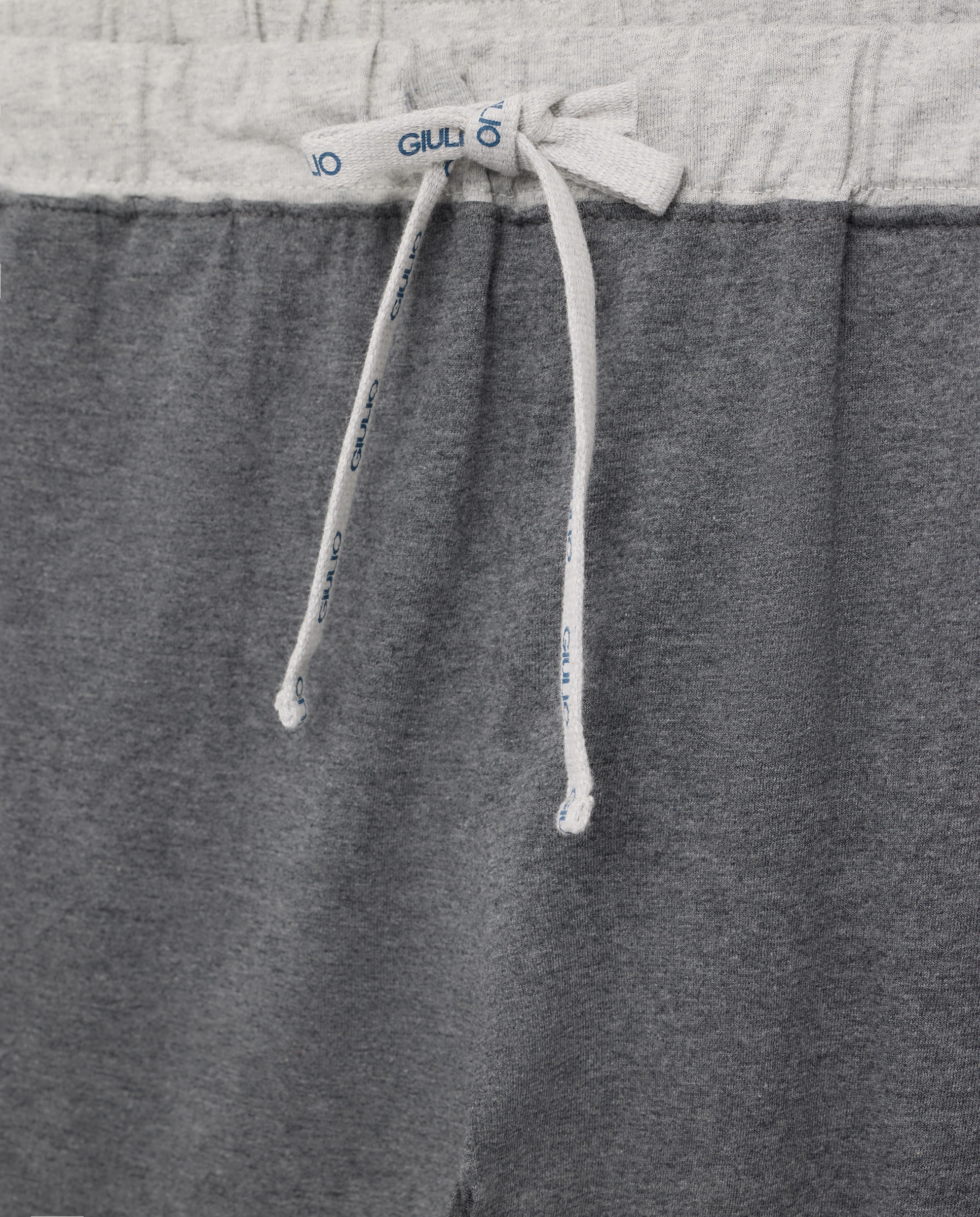 Calças de Malha Cinzento-5