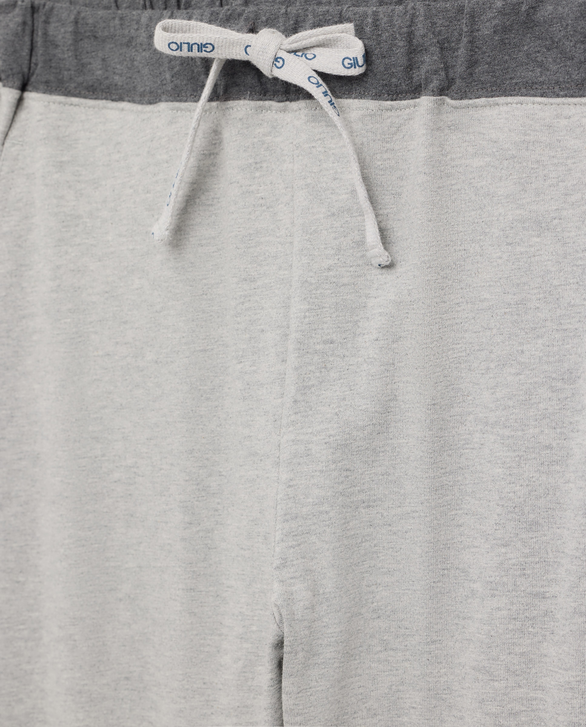 Calças de Malha Cinzento-5