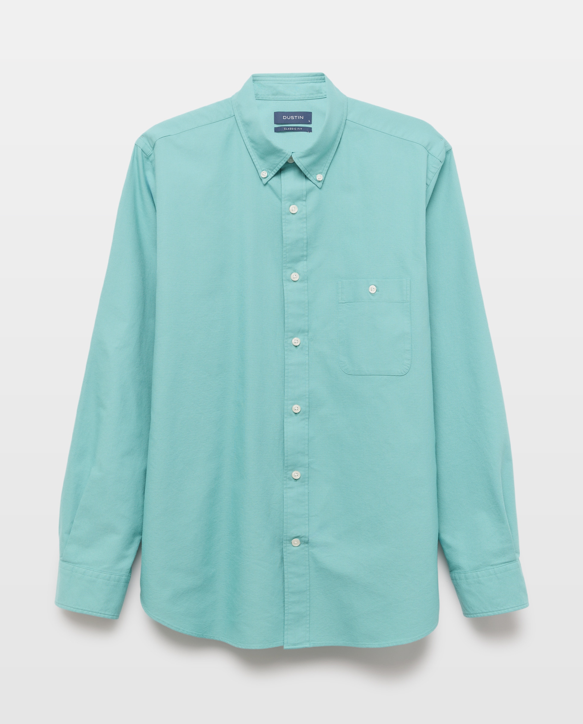 Camisa Casual Oxford Lisa Classic Fit Verde-5