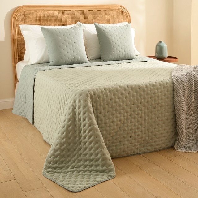 Imagen 0 de Edredón reversible con funda de cojín Ona Basics El Corte Inglés