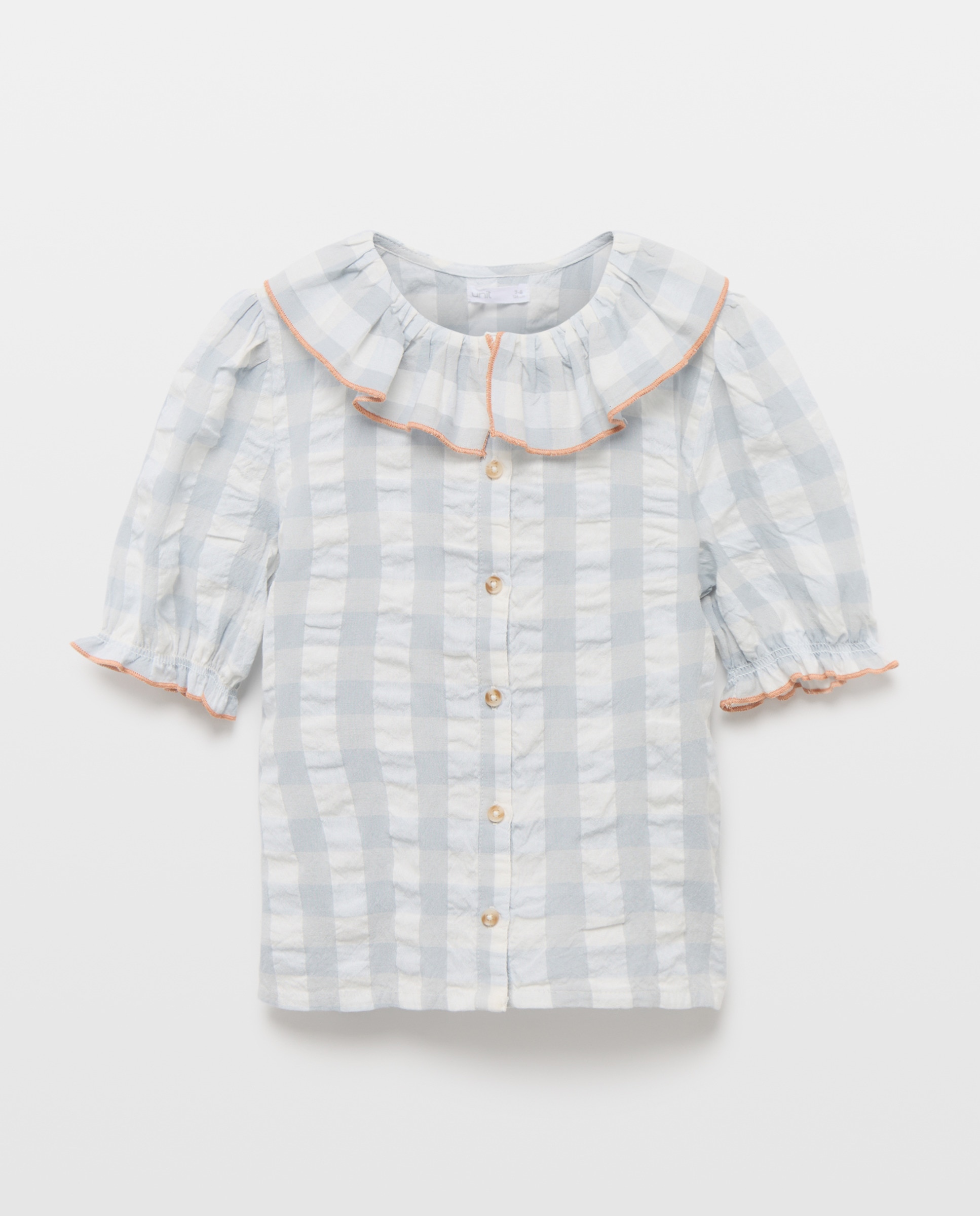 Imagen 0 de Blusa niña cuadros vichy set