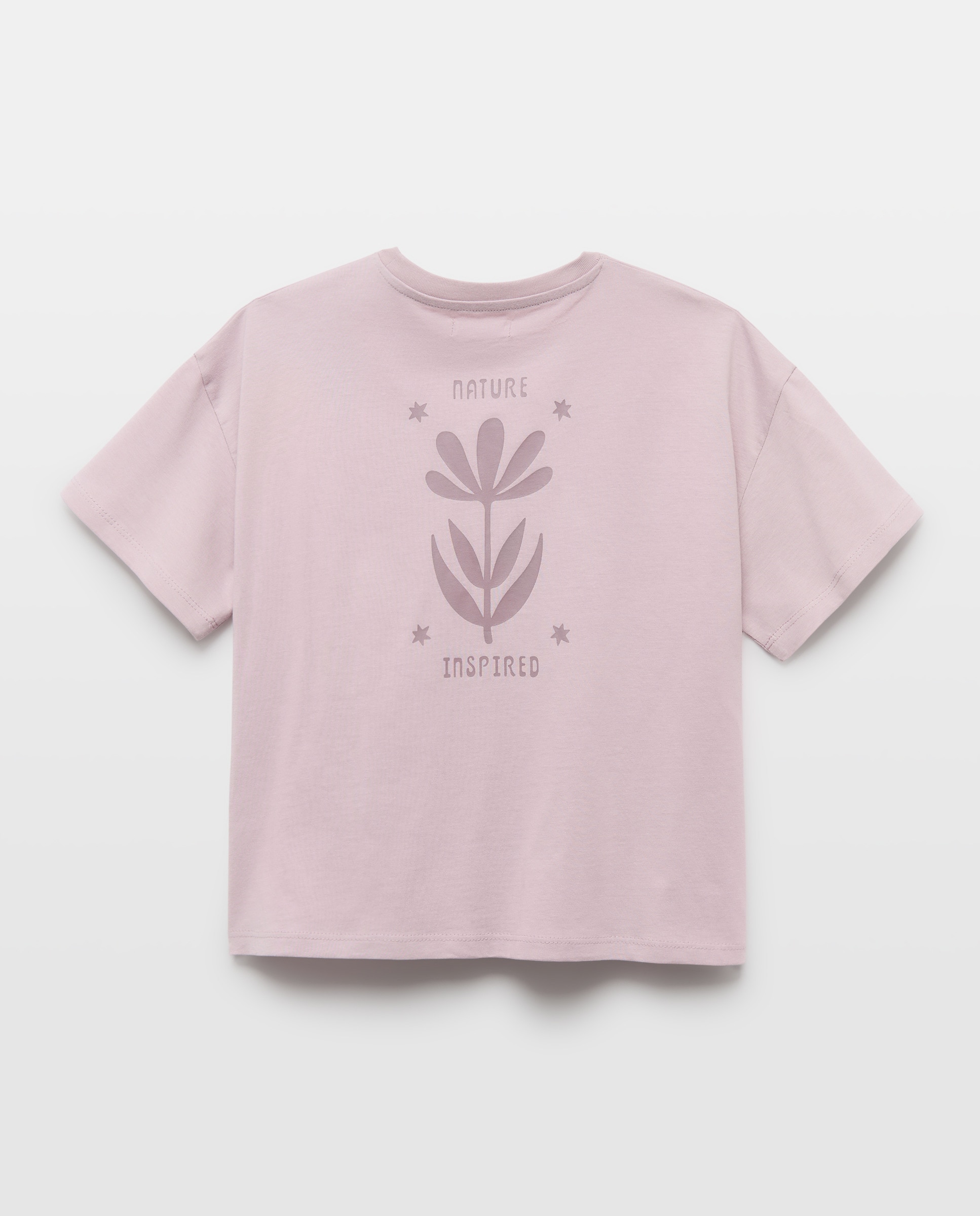 Camiseta niña estampada 284 Lila-2
