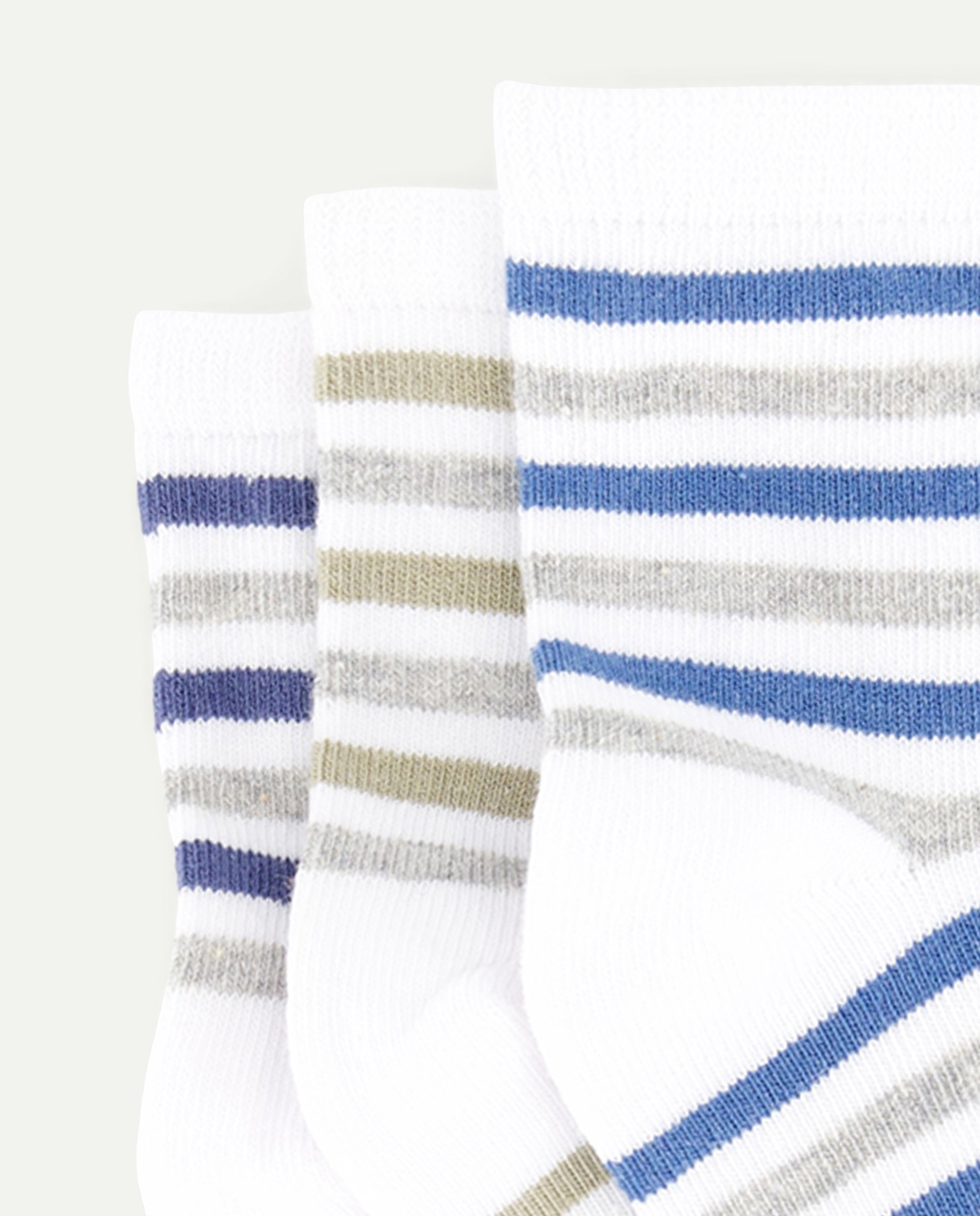 Pack de 3 Pares de Meias pelo Tornozelo Cotton Juice Multicolor-2