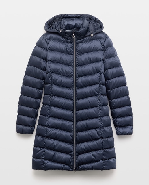 Imagem 0 de Casaco Comprido com Capuz Desmontável