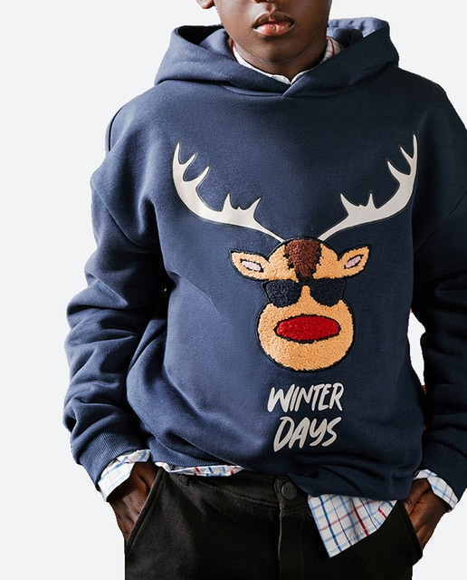 Imagen 0 de Sudadera reno navidad