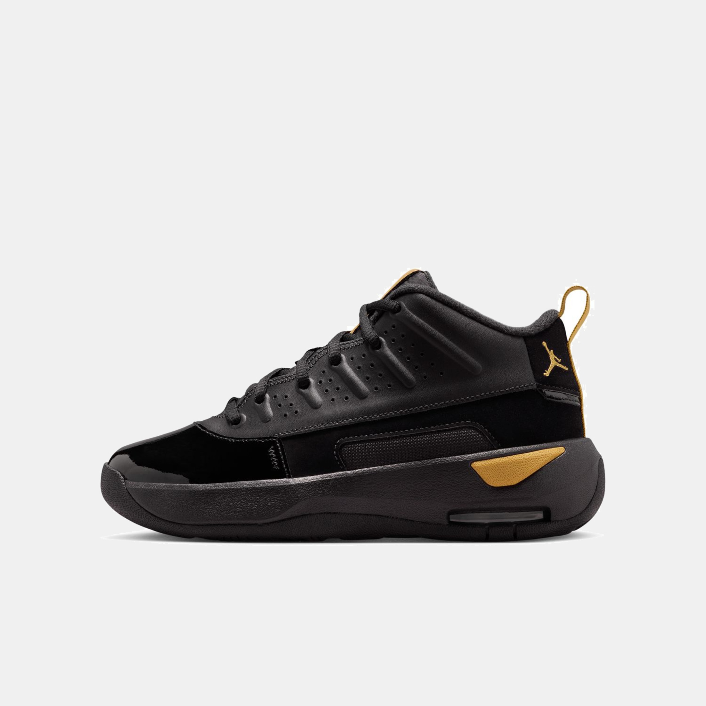 Sapatilhas de Basquetebol de Menino Max Aura 7 (GS) Preto-4