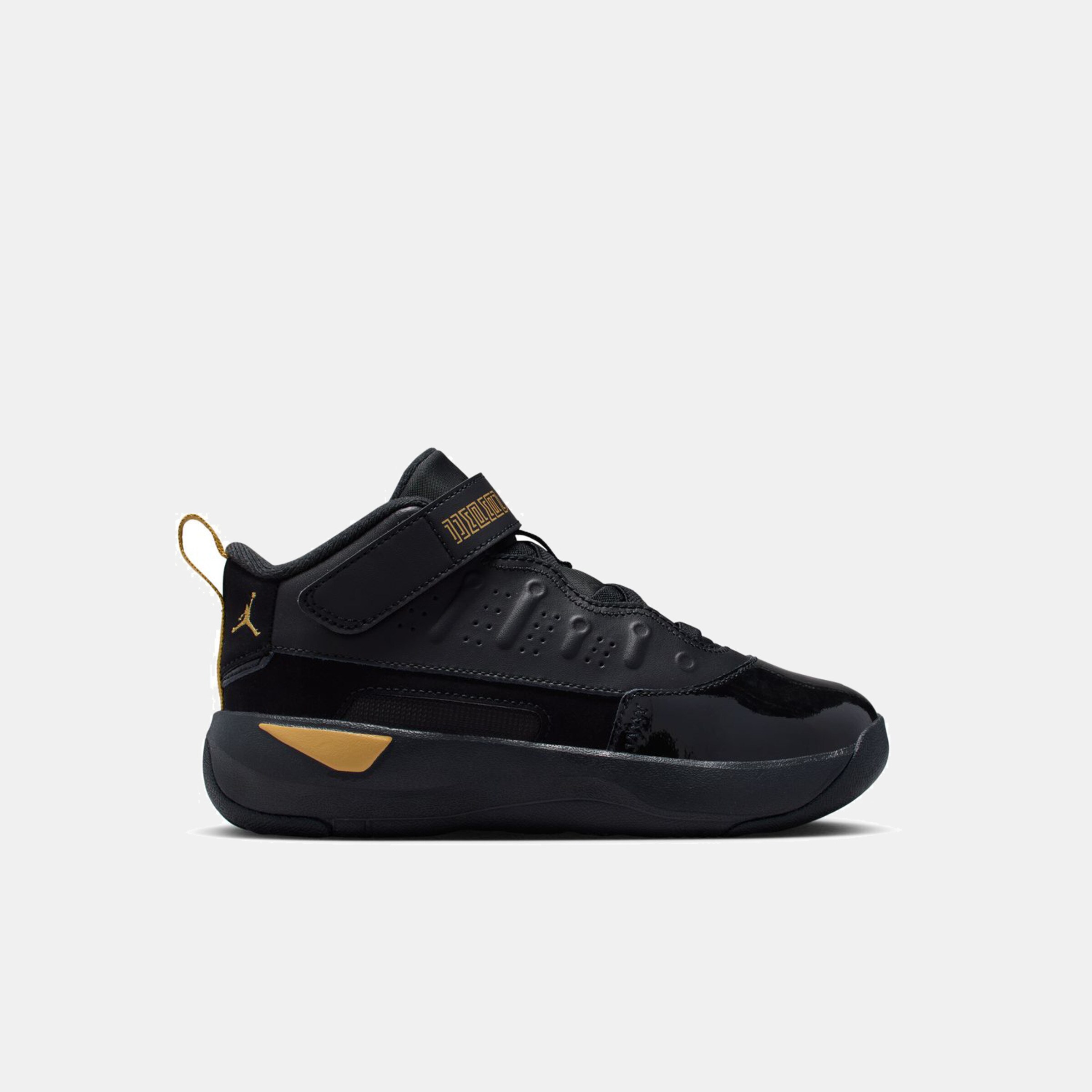 Sapatilhas de Basquetebol de Menino Max Aura 7 (GS) Preto-1