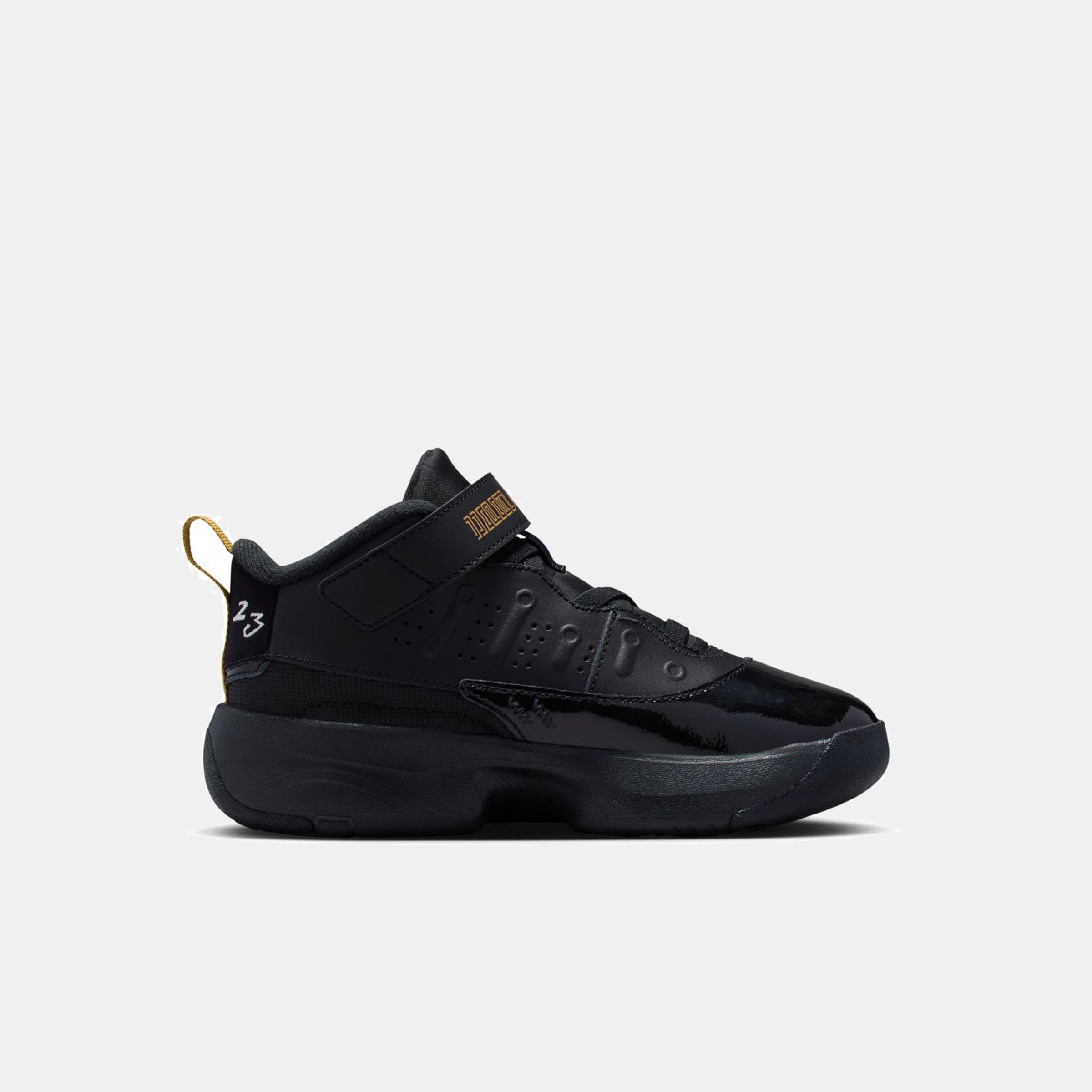 Sapatilhas de Basquetebol de Menino Max Aura 7 (GS) Preto-4