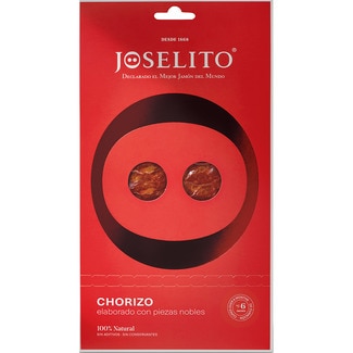 chorizo loncheados 100% natural de Salamanca sobre 70 g - Joselito