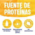 Speciality vegetarian soya dessert 2 peach + 2 pineapple and passion fruit 4-pack units 125 g gluten-free, lactose-free