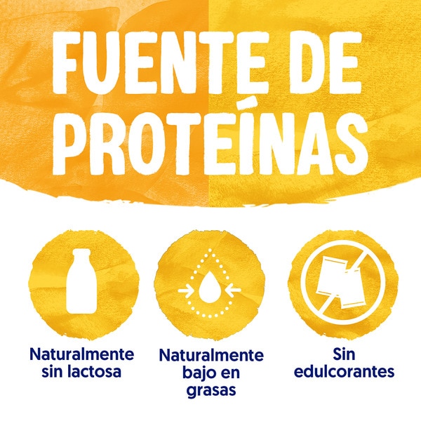 Speciality vegetarian soya dessert 2 peach + 2 pineapple and passion fruit 4-pack units 125 g gluten-free, lactose-free