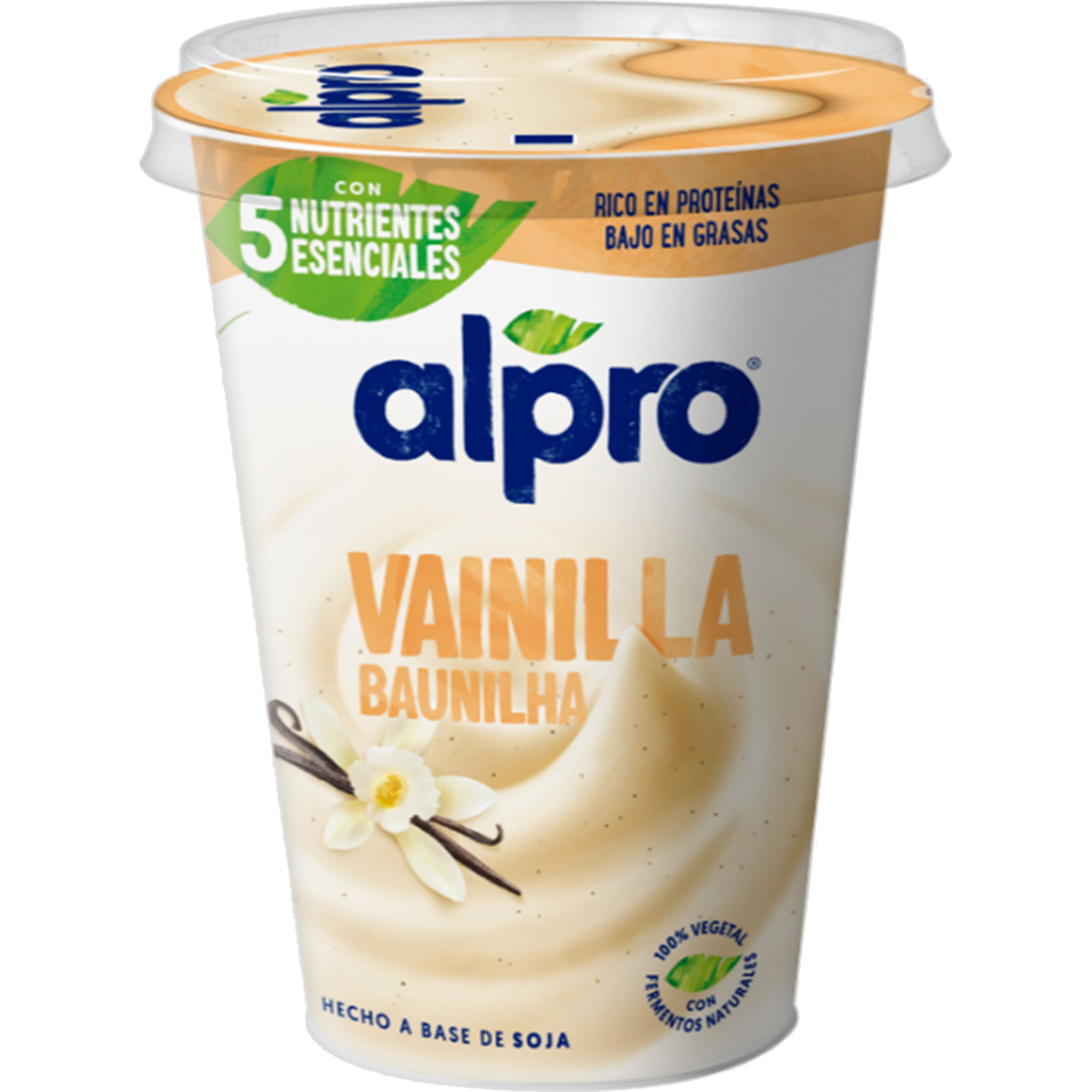 Big Pot especialidad vegetal de soja con vainilla sin gluten sin lactosa envase 400 g