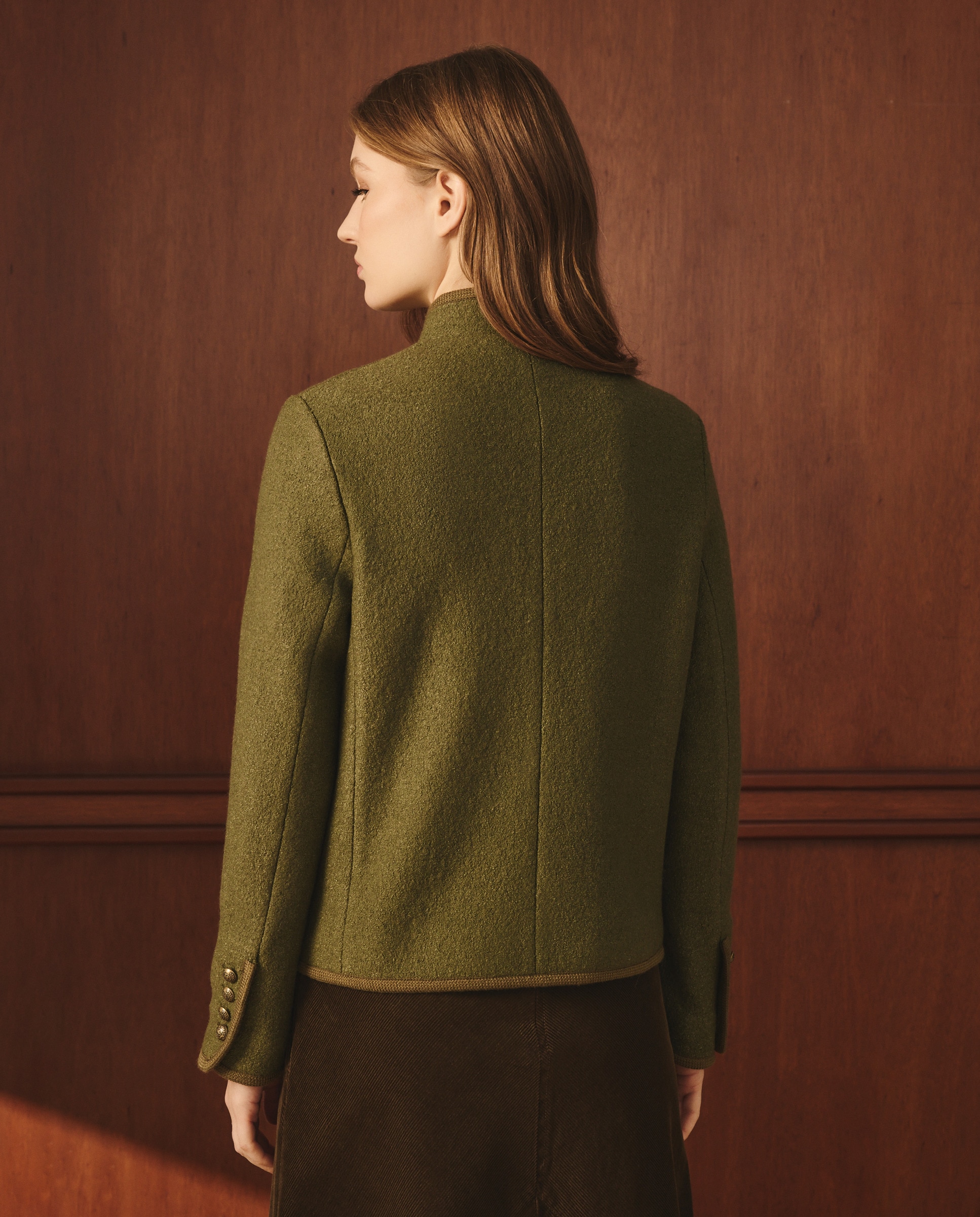 Casaco Austríaco 520 Caqui-4