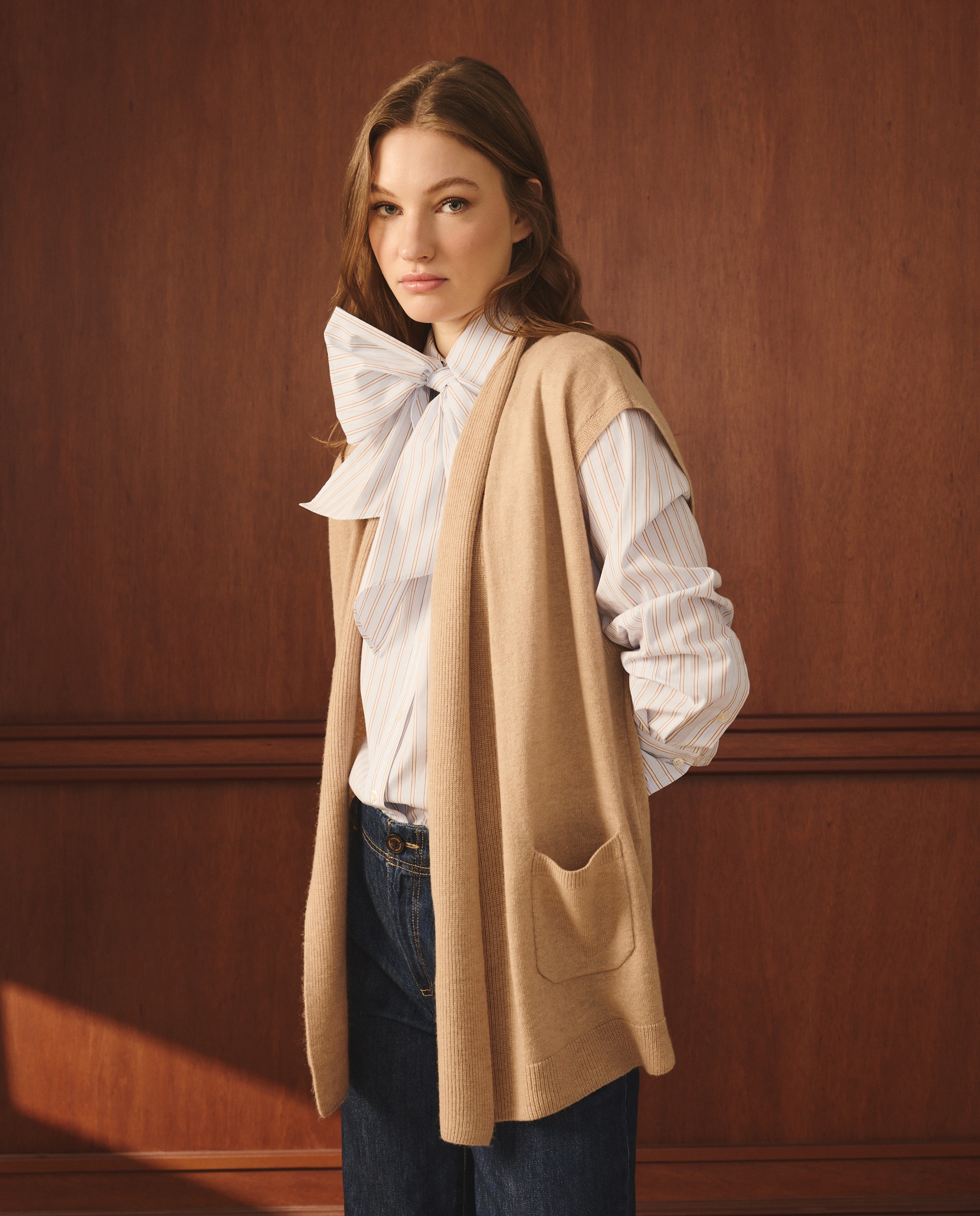 Imagem 0 de Colete de malha aberto