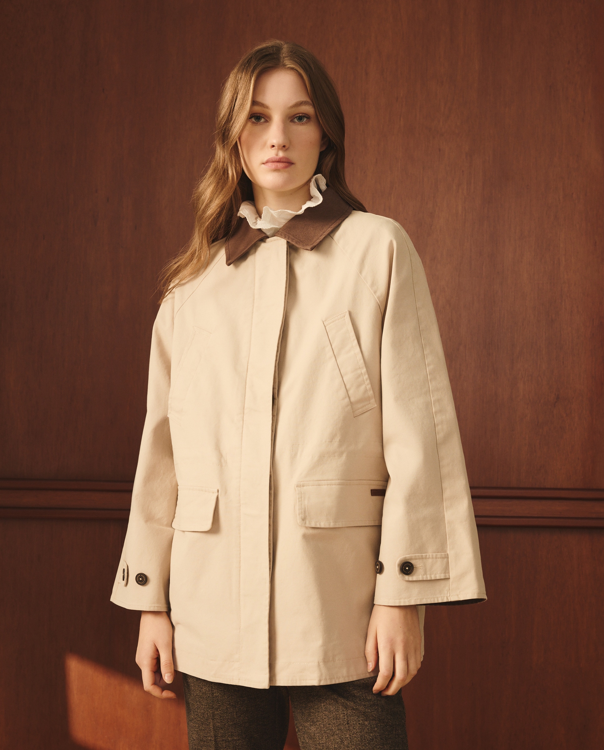 Imagem 0 de Parka com Gola de Bombazina