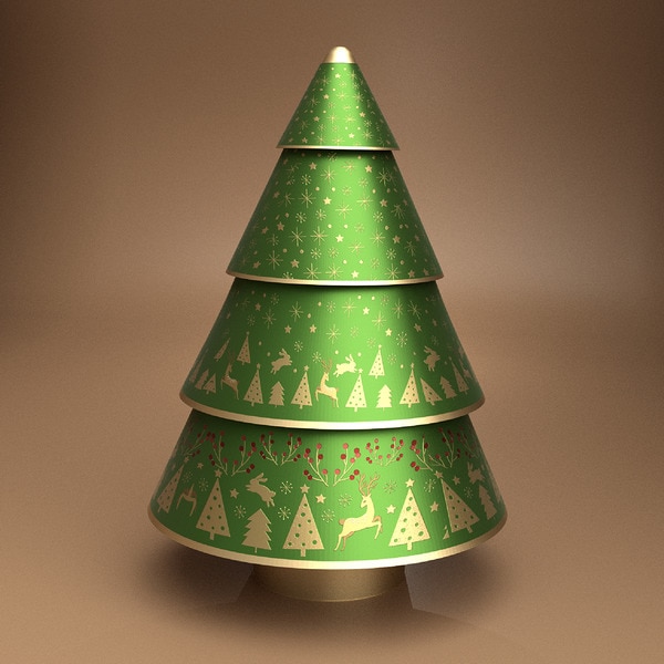 Mini-Kekse in Dose in Musikbaumform 200 g verschiedene Modelle, je nach Verfügbarkeit