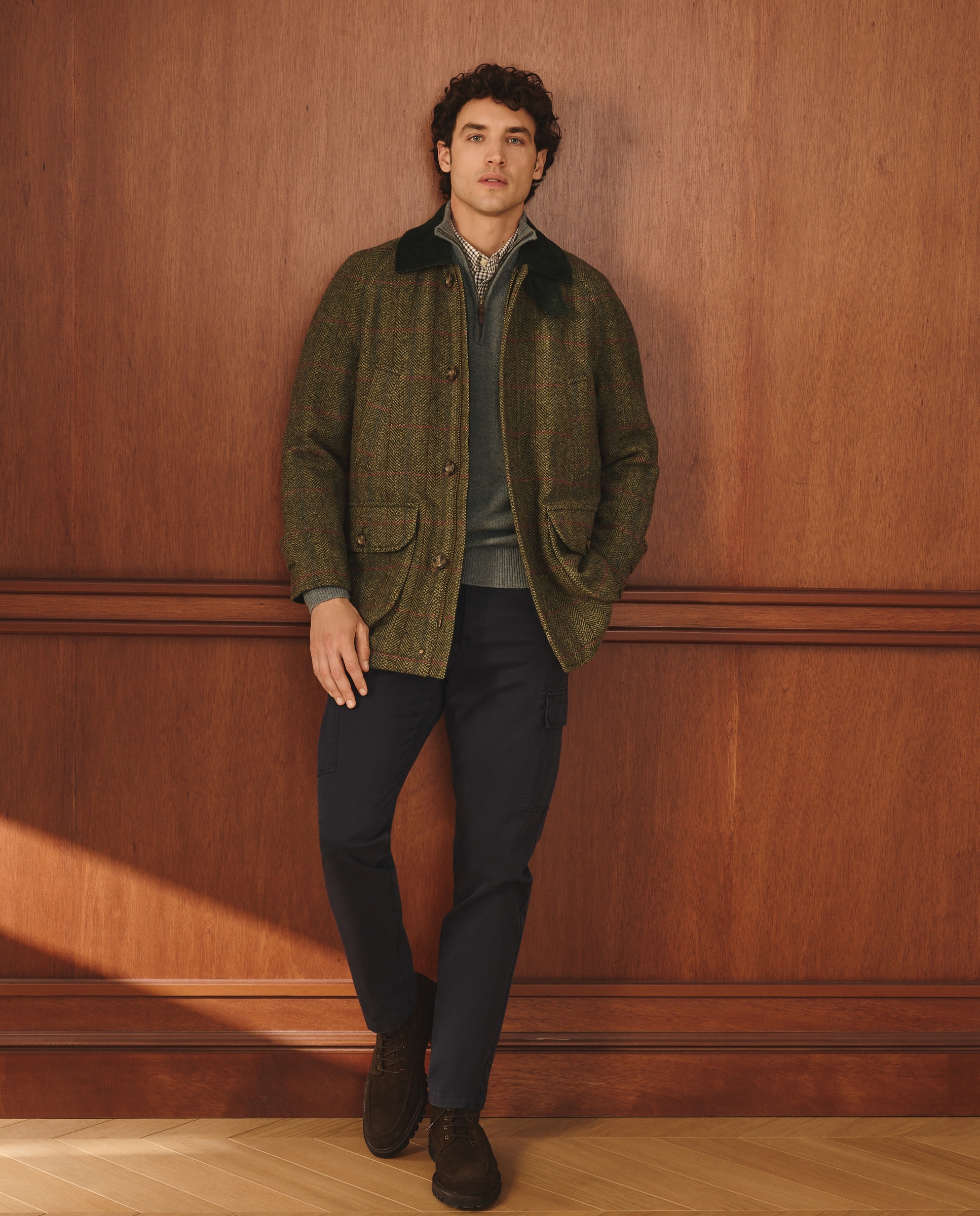 Casacão de Lã Multicolor-1