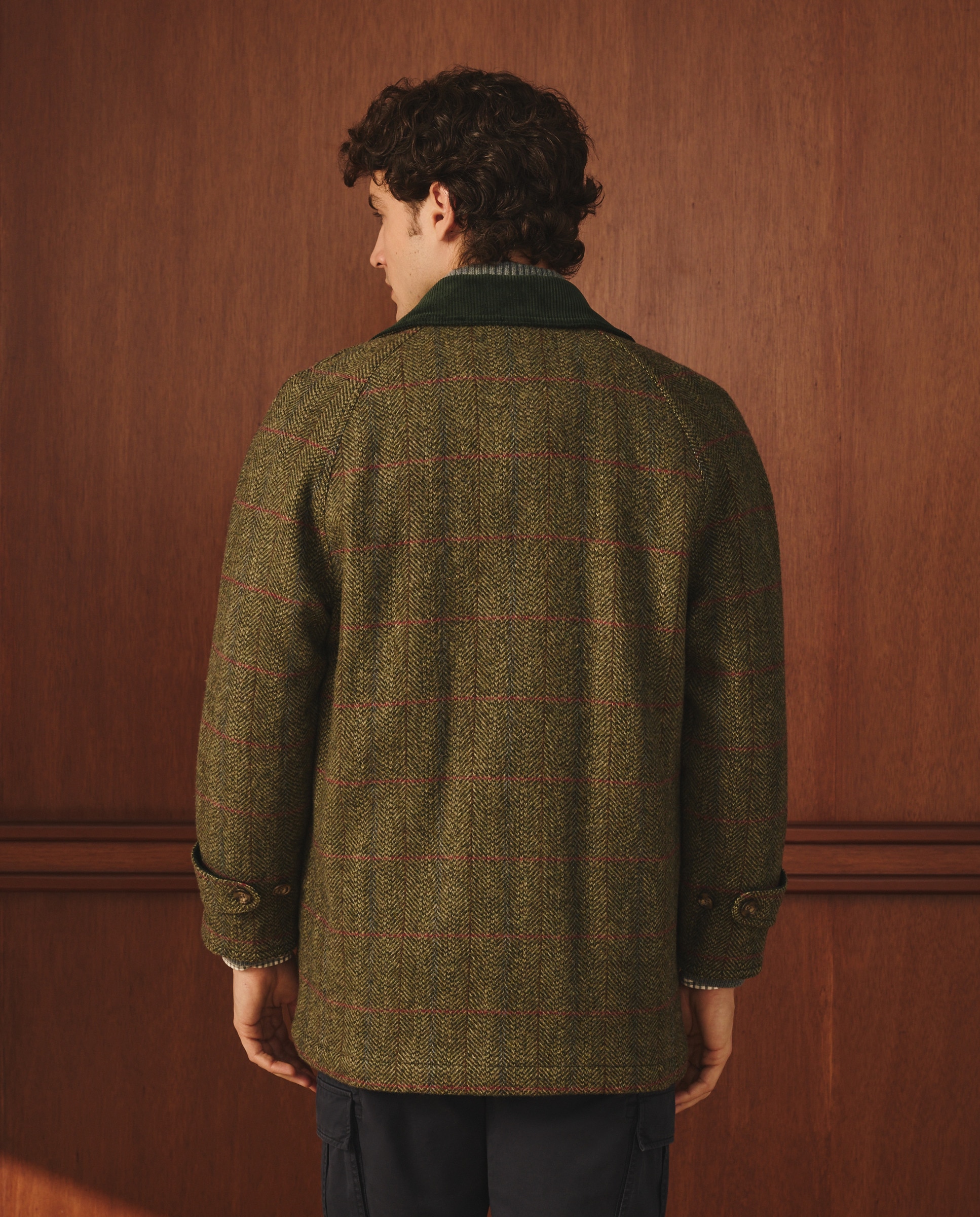 Casacão de Lã Multicolor-4